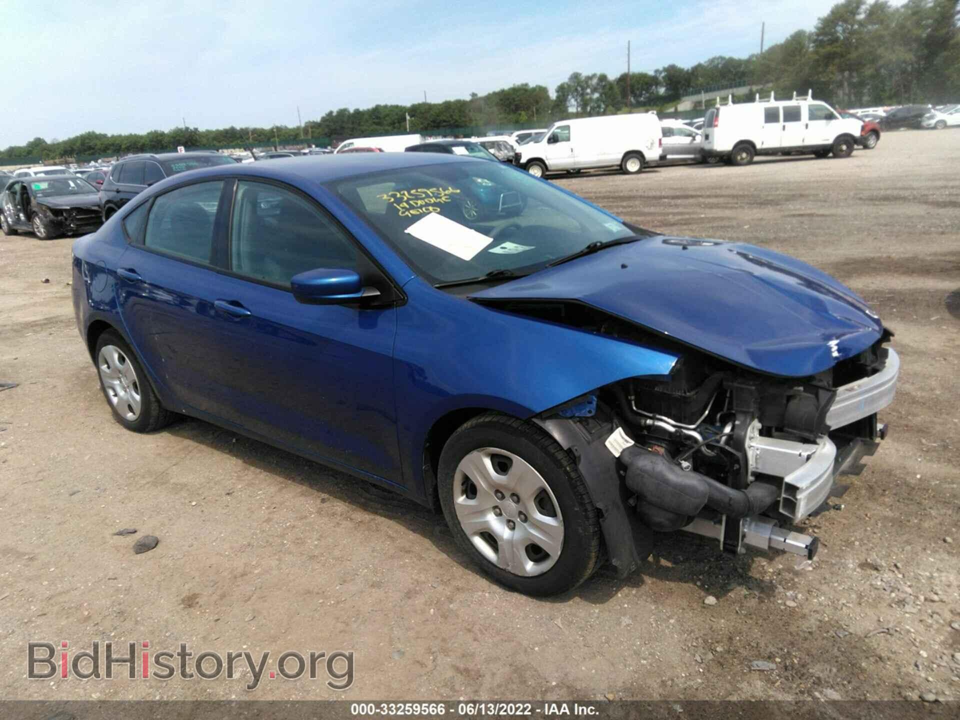 Photo 1C3CDFAAXED746844 - DODGE DART 2014