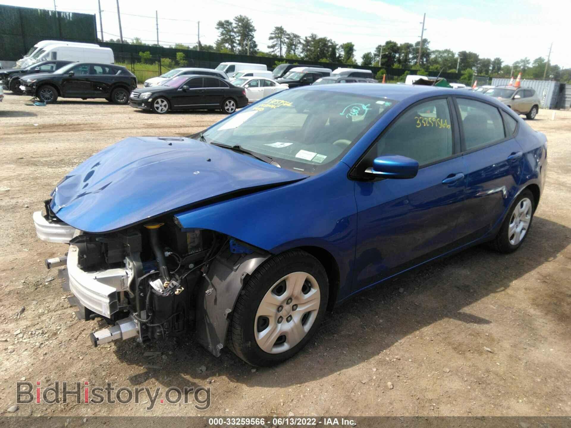 2014 DODGE DART - VIN: 1C3CDFAAXED746844 - Photo 2