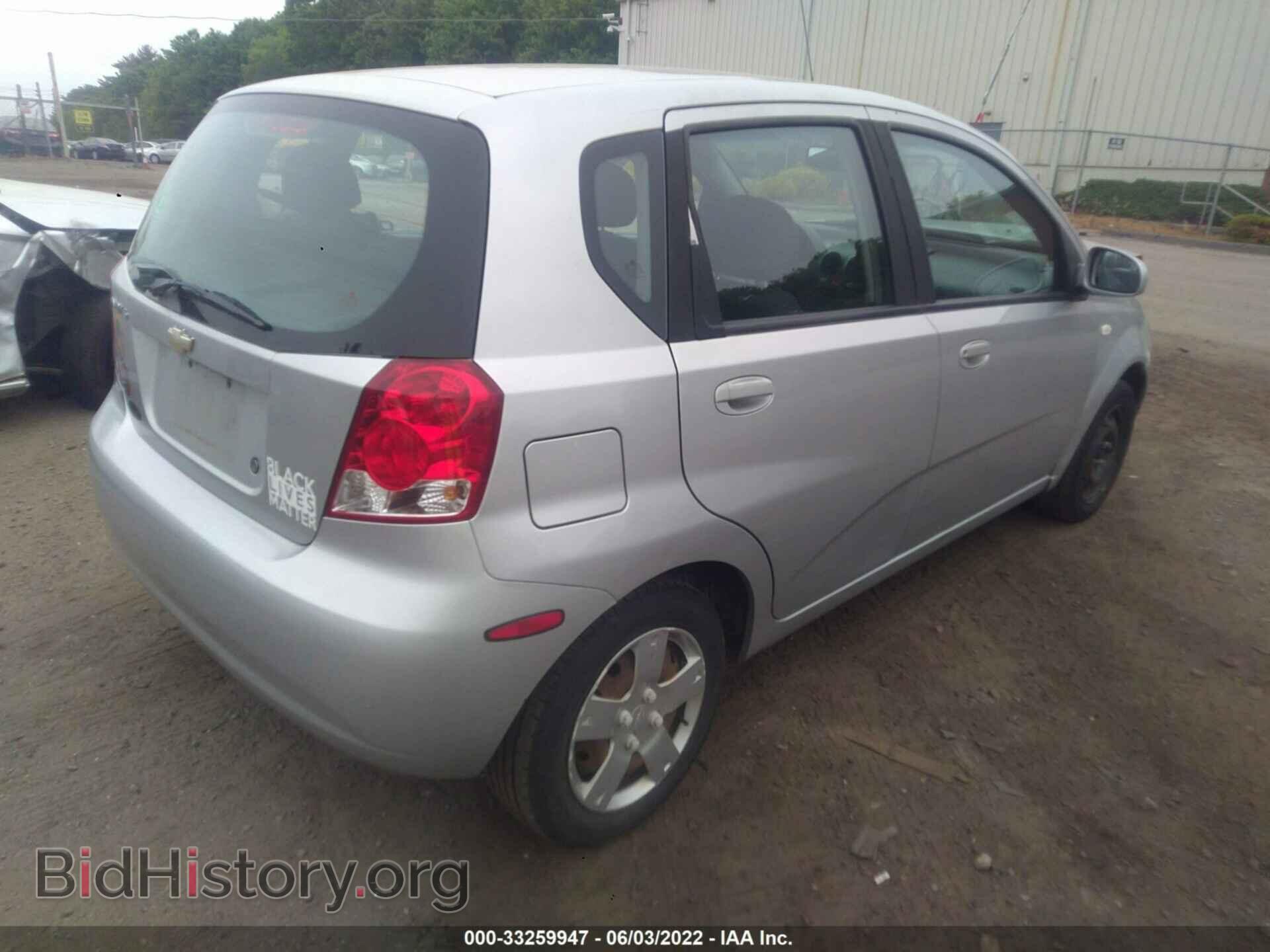 2006 CHEVROLET AVEO - VIN: KL1TD66656B517234 - Фото 4