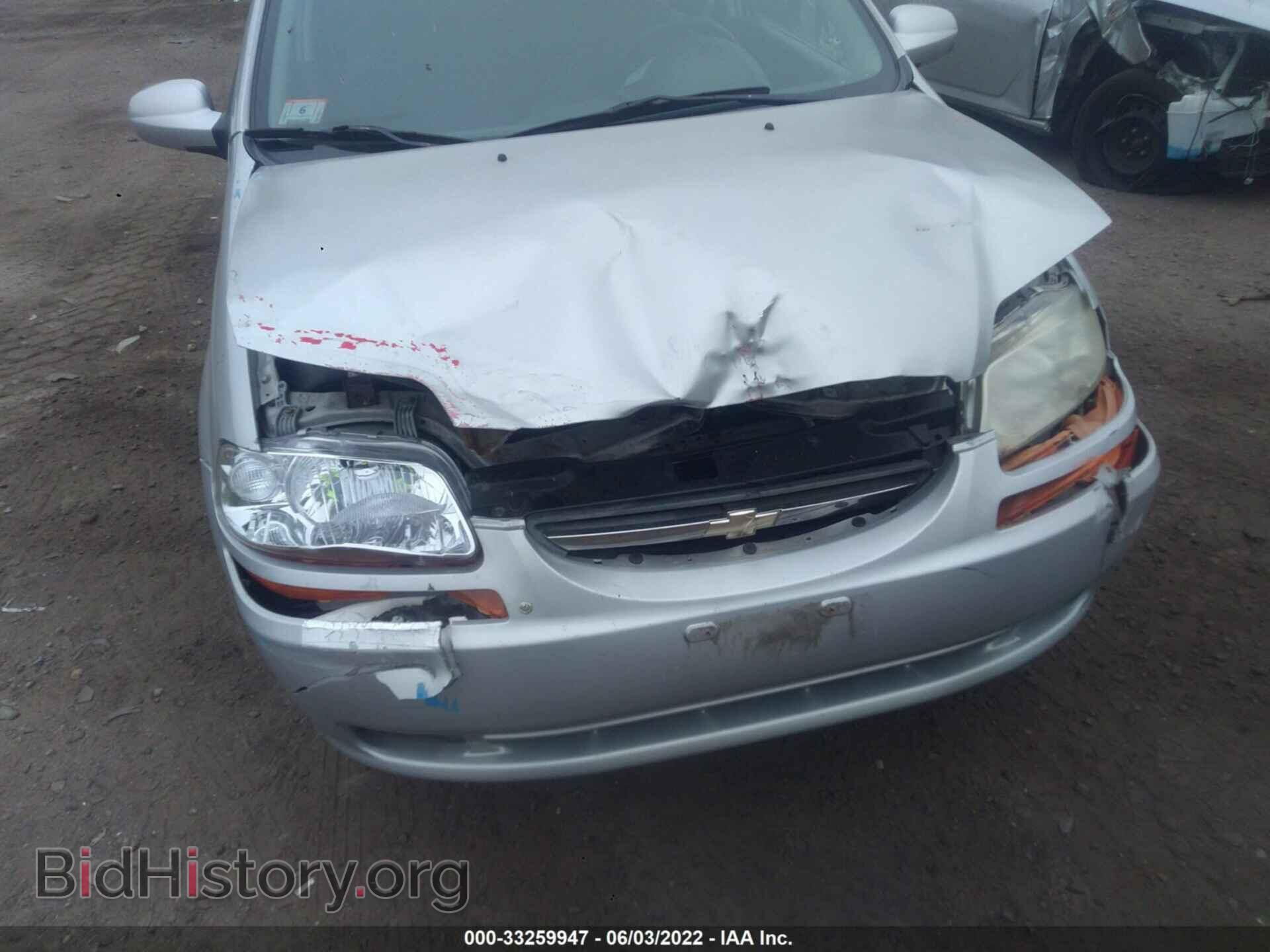 2006 CHEVROLET AVEO - VIN: KL1TD66656B517234 - Фото 6