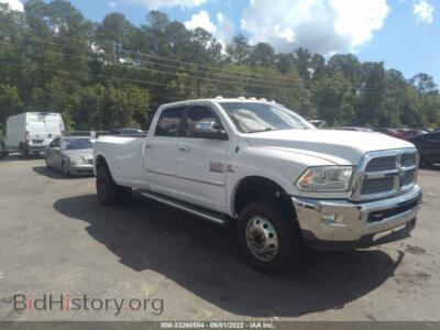 2014 RAM 3500 Longhorn Limited, белый — VIN 3C63RRKL7EG257956, IAAI
