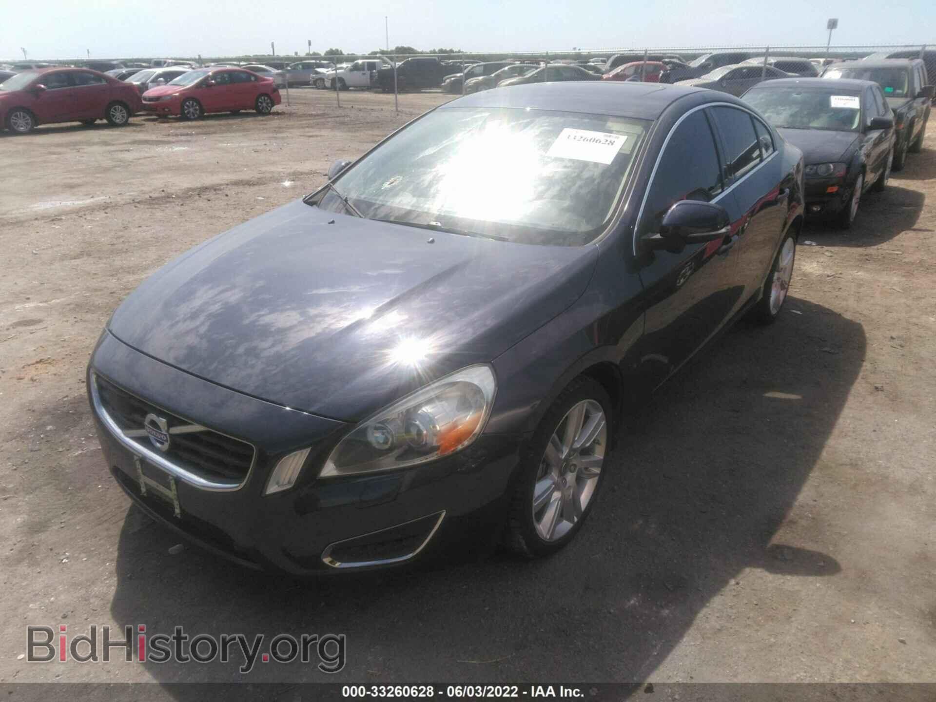 2013 VOLVO S60 - VIN: YV1902FH5D2192794 - Фото 2