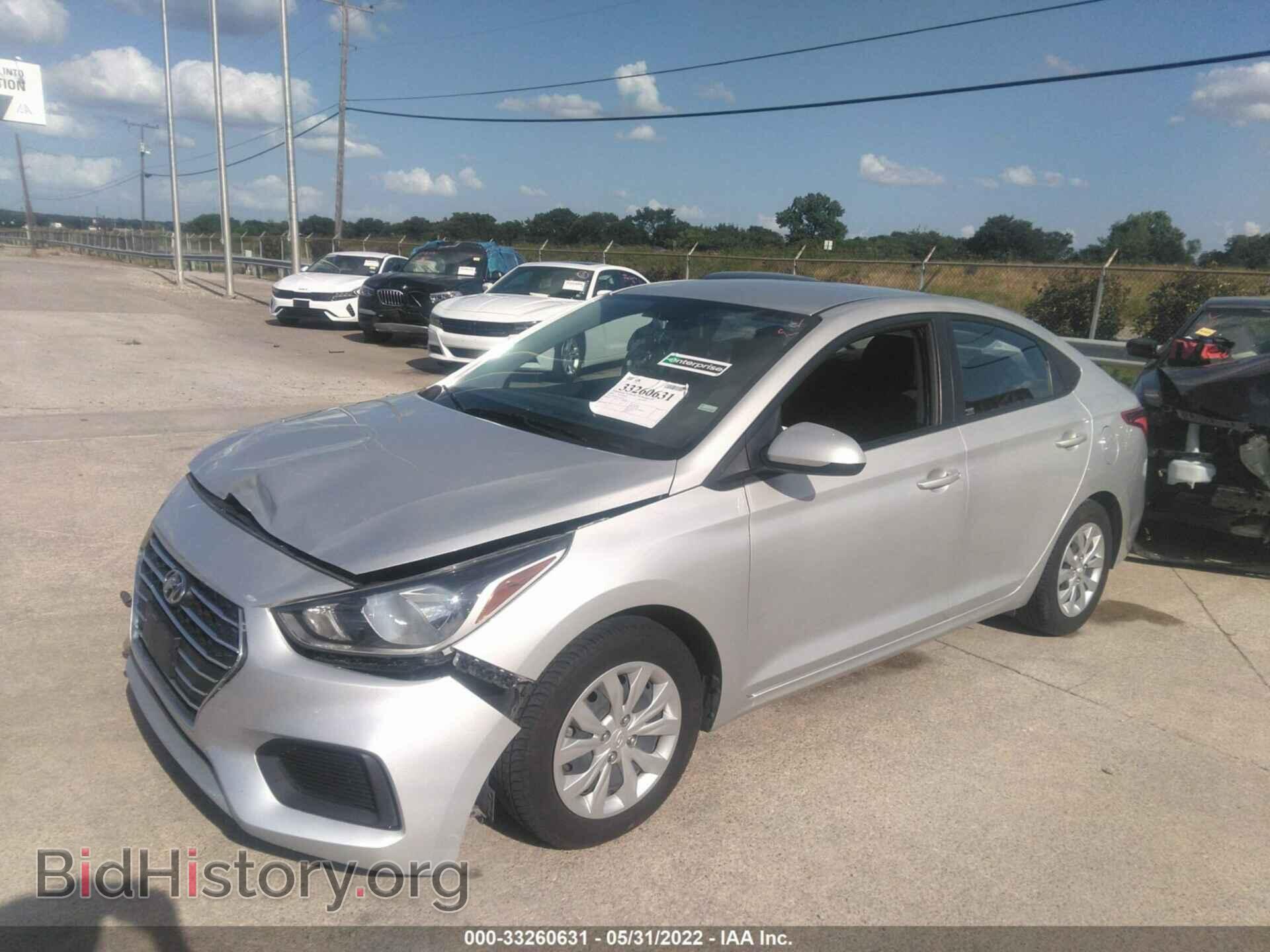2020 HYUNDAI ACCENT - VIN: 3KPC24A66LE104974 - Фото 2