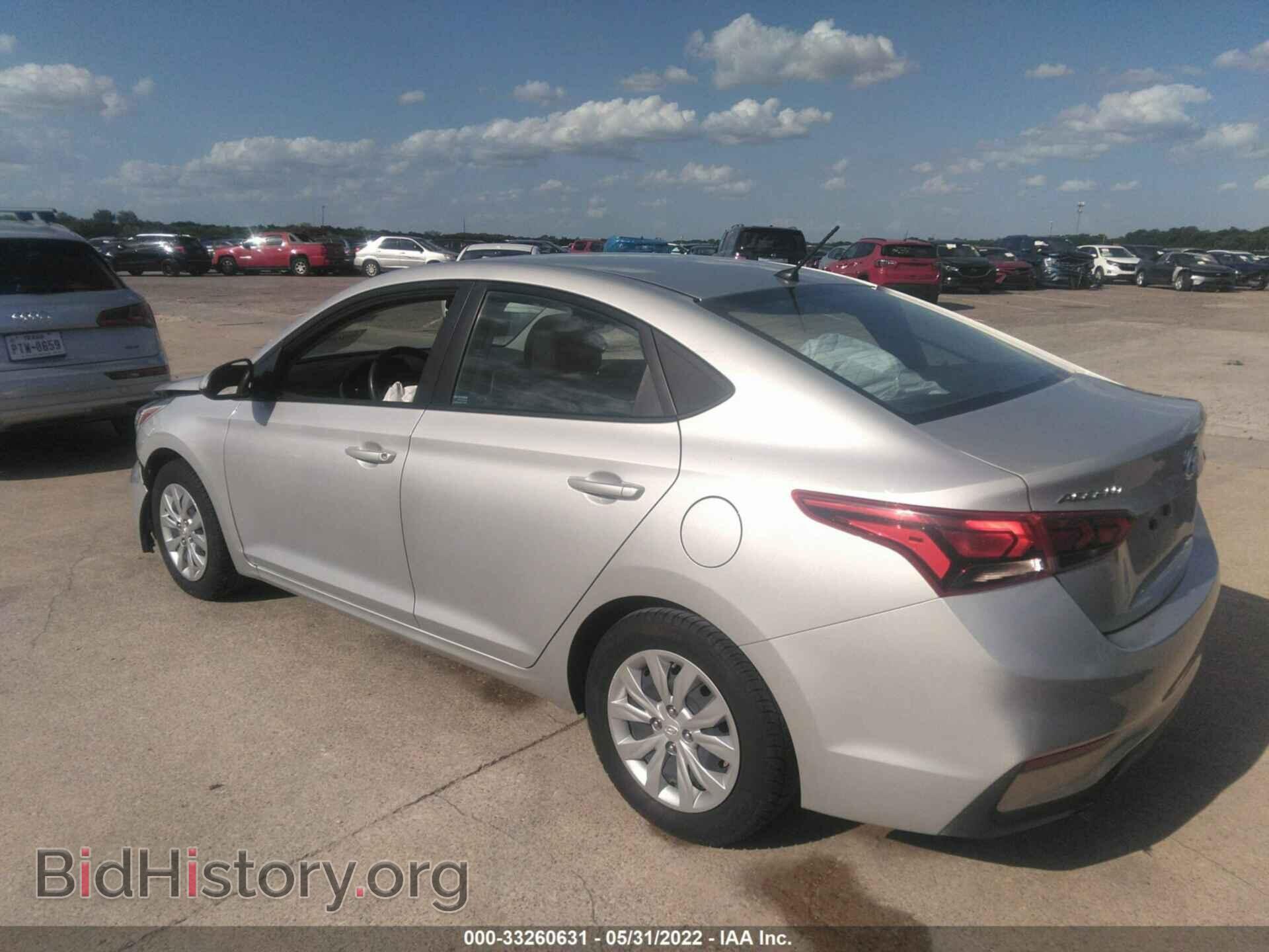 2020 HYUNDAI ACCENT - VIN: 3KPC24A66LE104974 - Фото 3