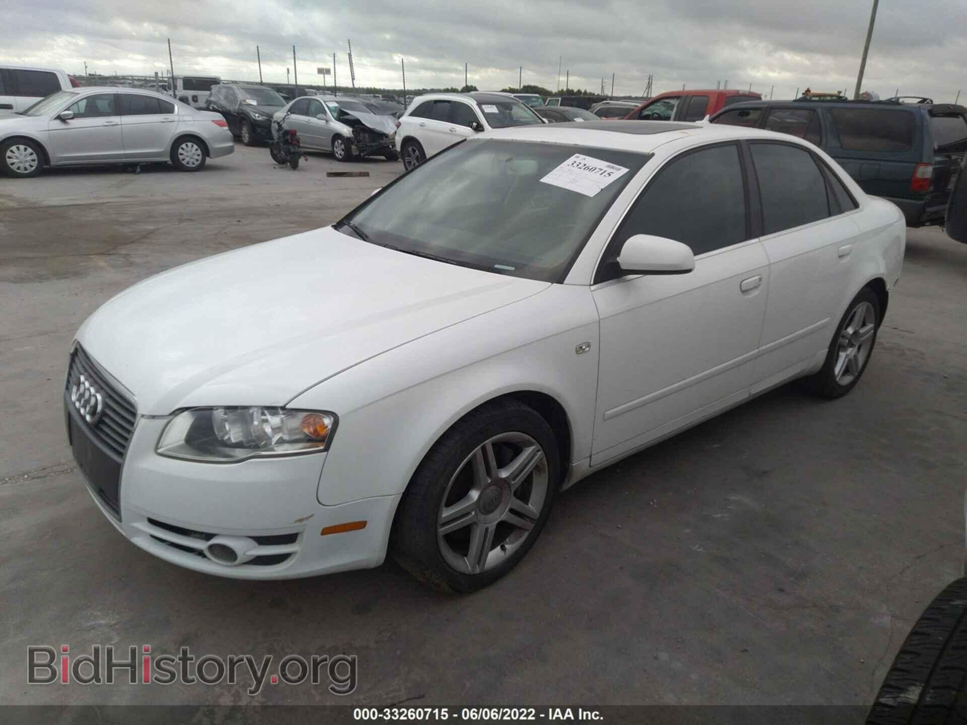 2007 AUDI A4 - VIN: WAUAF78E47A046380 - Фото 2