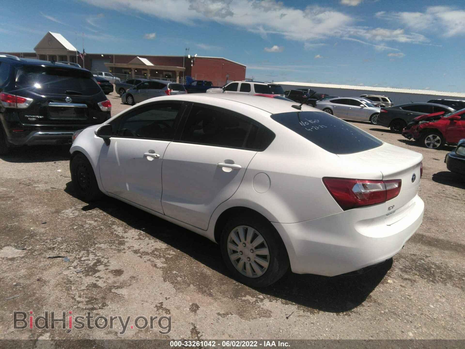 2014 KIA RIO - VIN: KNADM4A34E6365689 - Фото 3