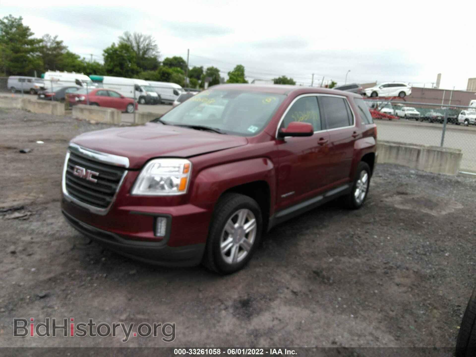 2016 GMC TERRAIN - VIN: 2GKALMEK5G6312592 - Фото 2