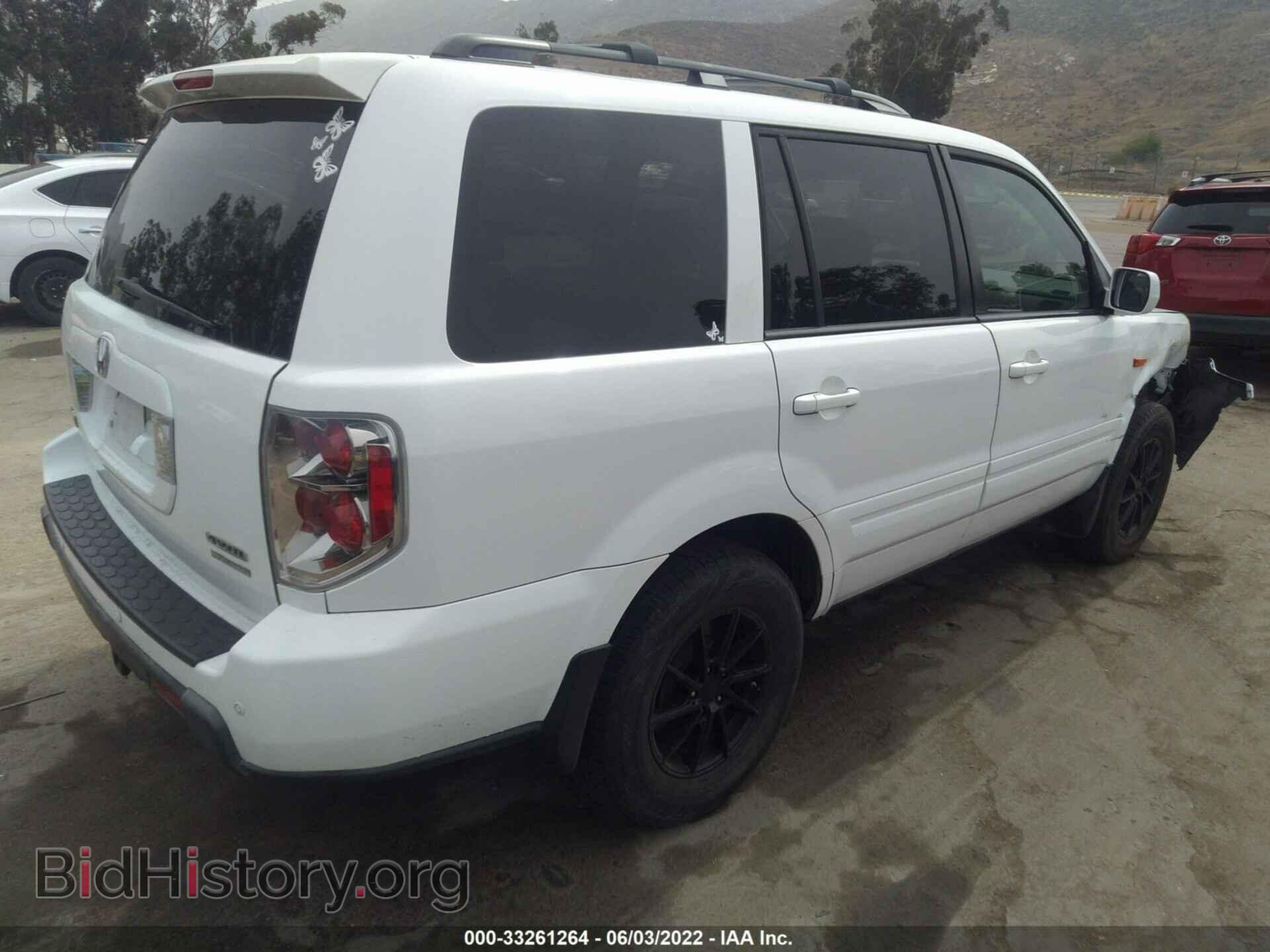 2006 HONDA PILOT - VIN: 2HKYF18716H537058 - Фото 4