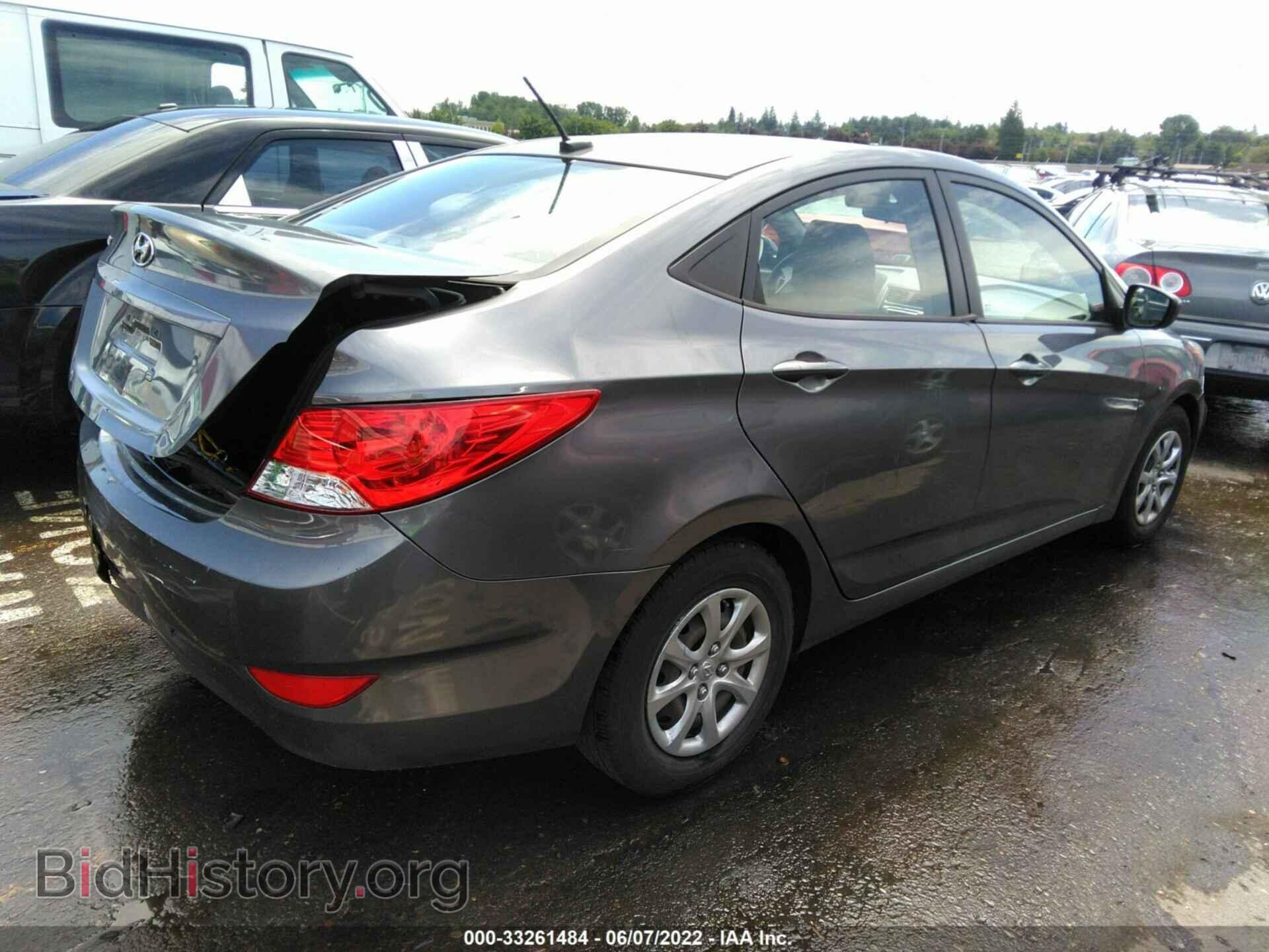 2014 HYUNDAI ACCENT - VIN: KMHCT4AE8EU683969 - Фото 4
