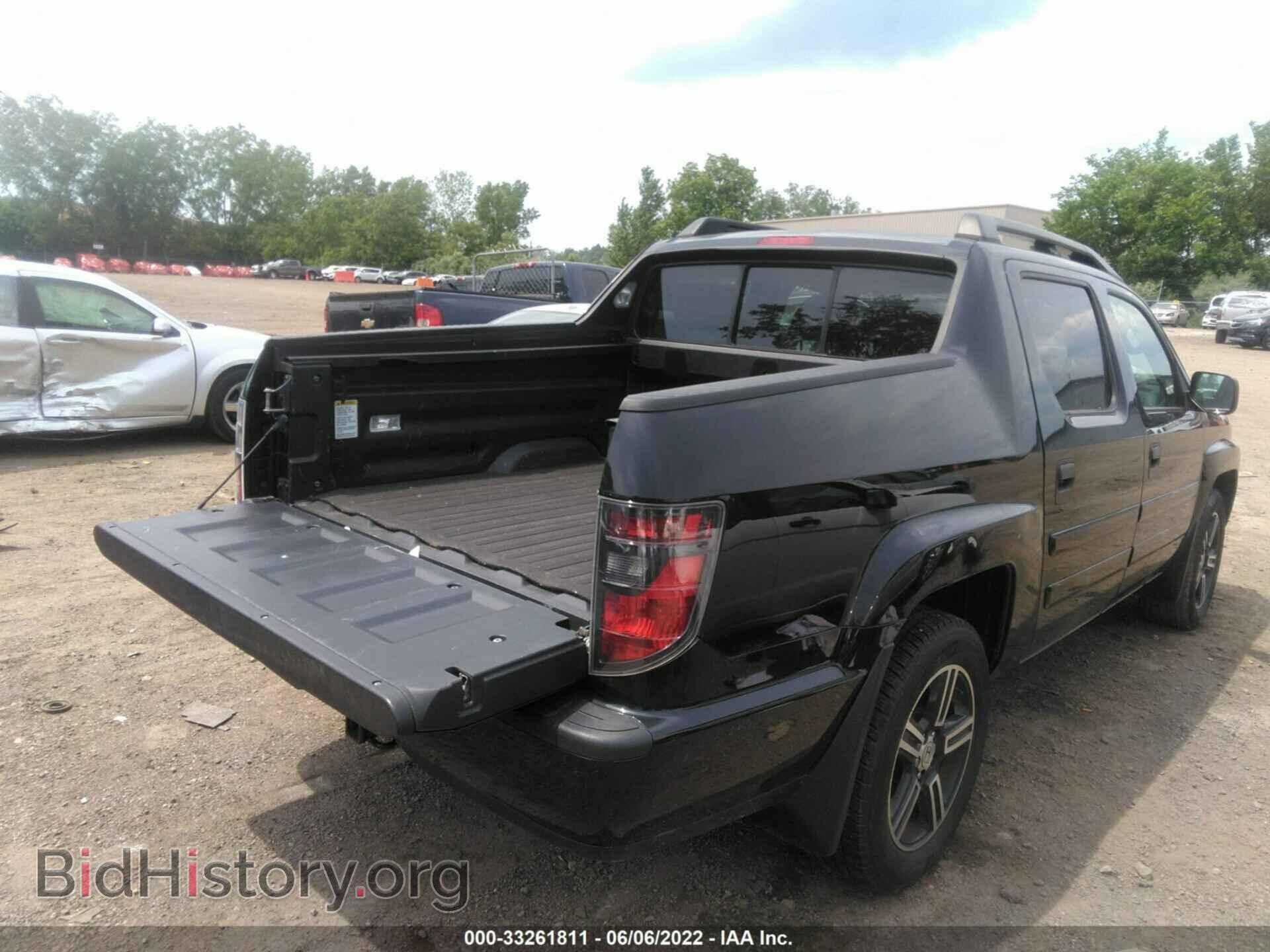 2014 HONDA RIDGELINE - VIN: 5FPYK1F76EB003668 - Фото 4