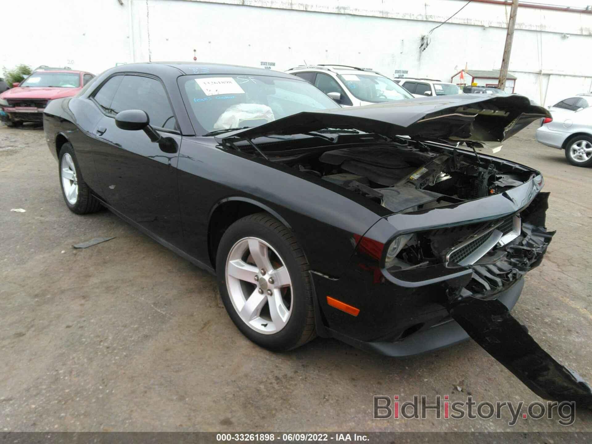 Photo 2C3CDYAGXCH217412 - DODGE CHALLENGER 2012