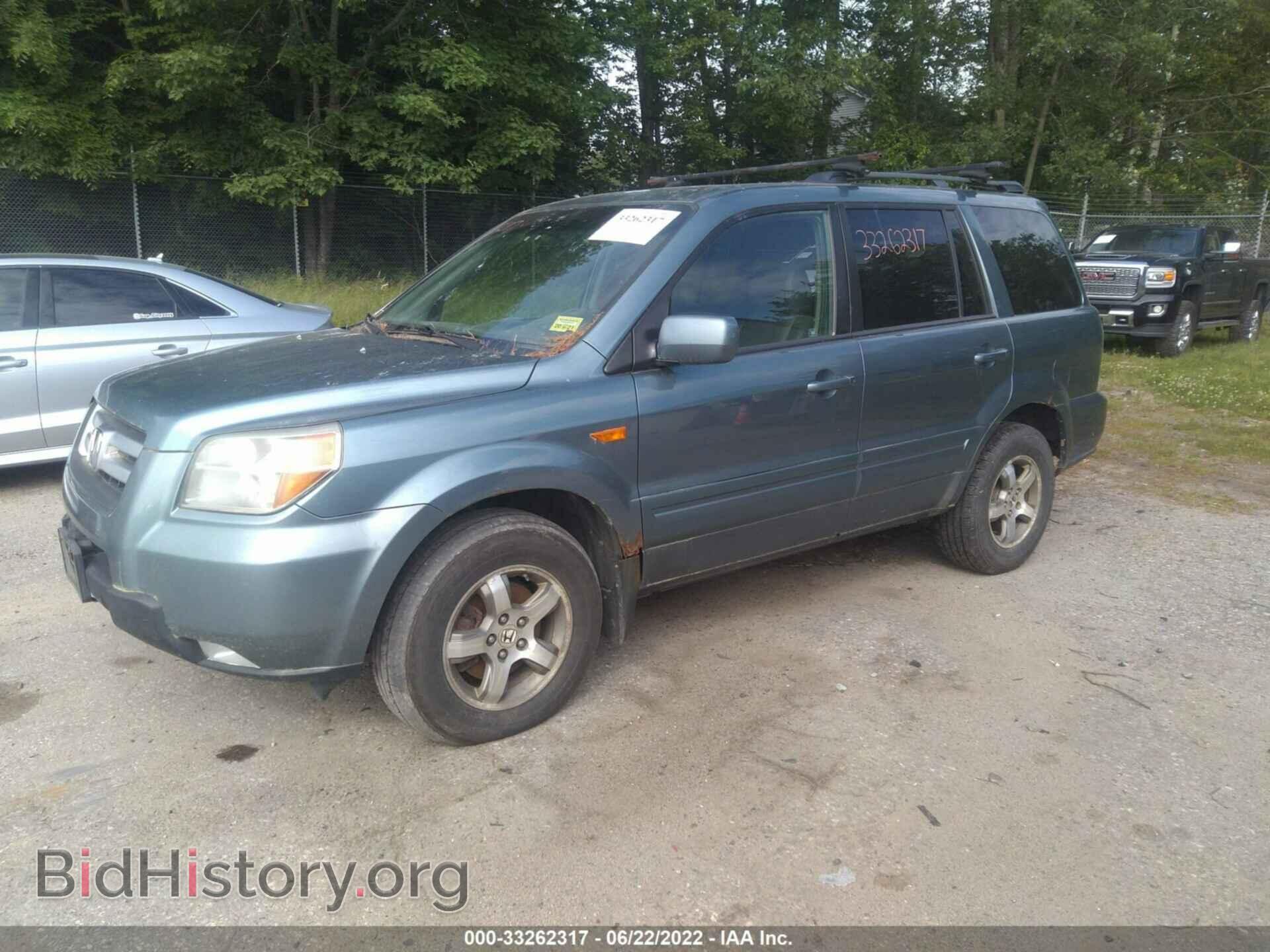 2006 HONDA PILOT - VIN: 2HKYF18786H554889 - Фото 2