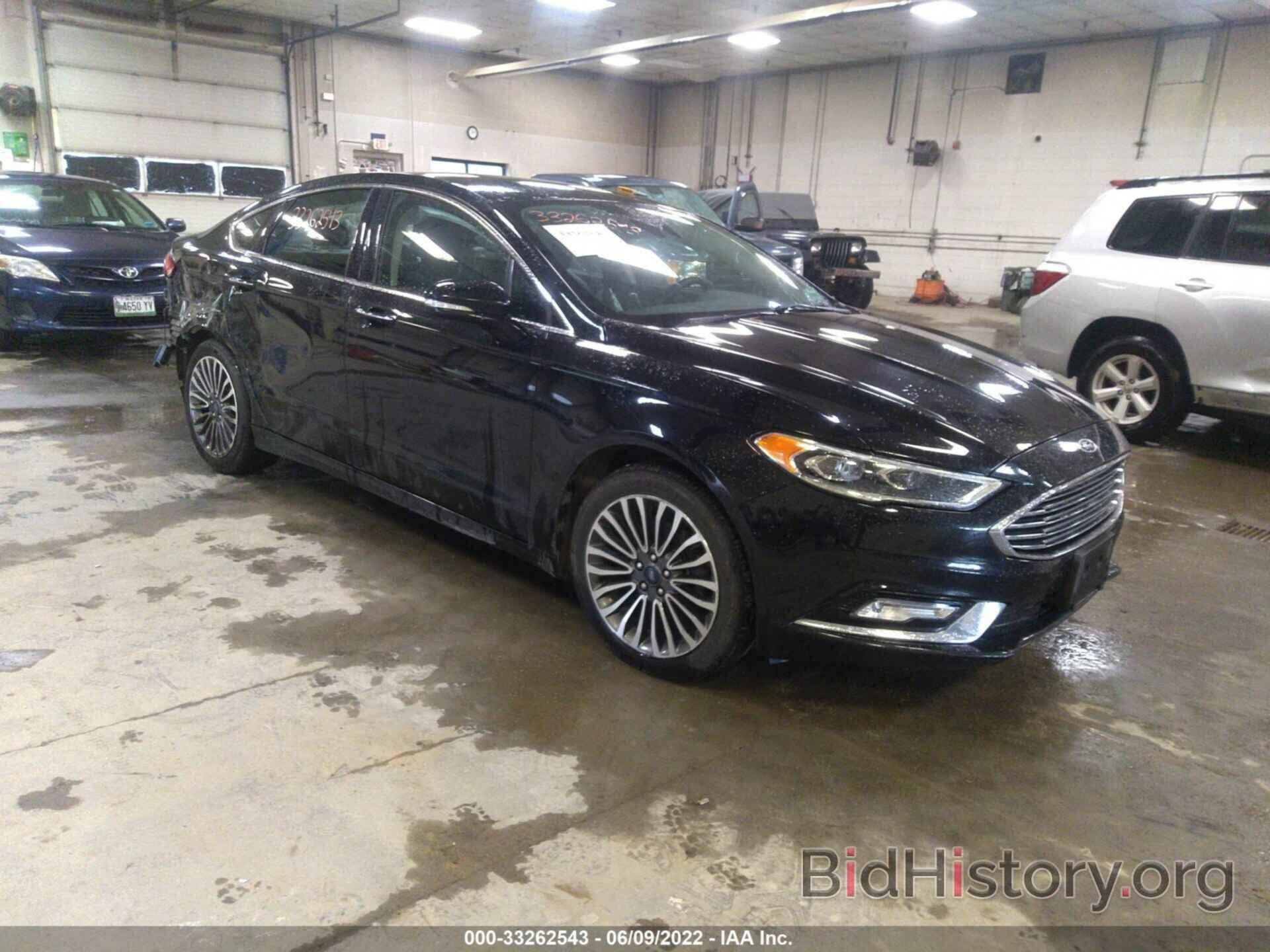 Фотография 3FA6P0T99HR173968 - FORD FUSION 2017