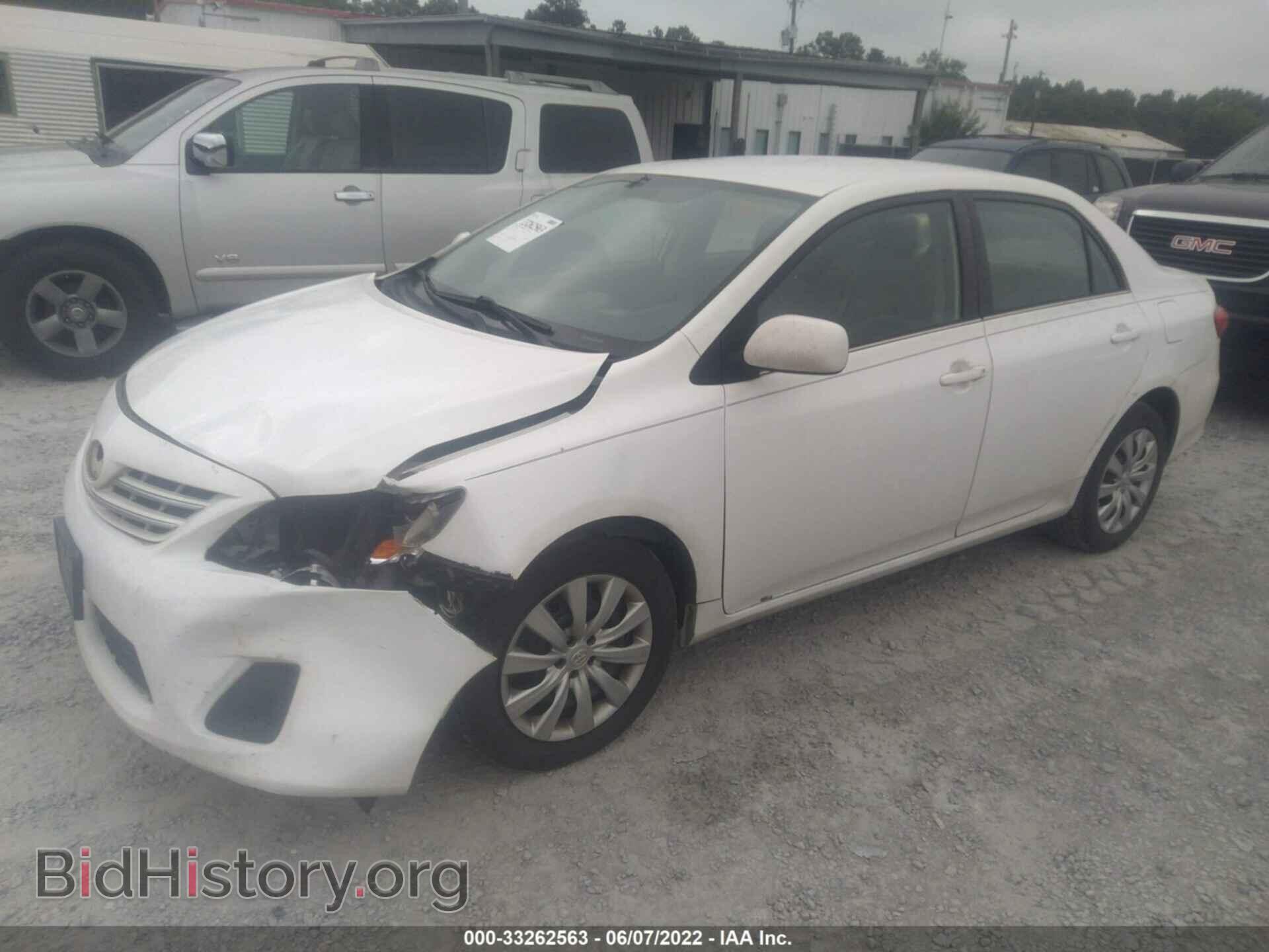 2013 TOYOTA COROLLA - VIN: 2T1BU4EE7DC122309 - Фото 2