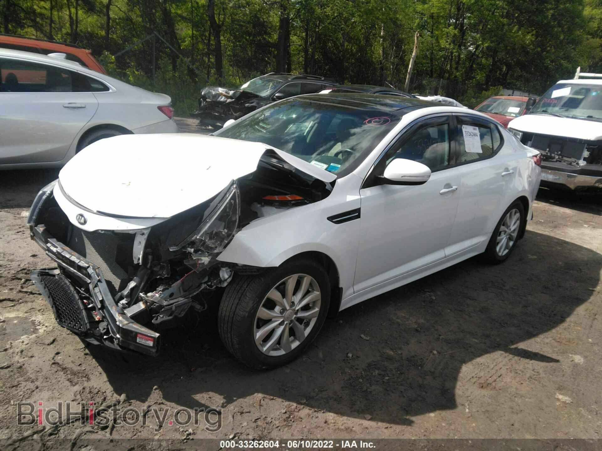 2015 KIA OPTIMA - VIN: 5XXGN4A70FG395291 - Фото 2