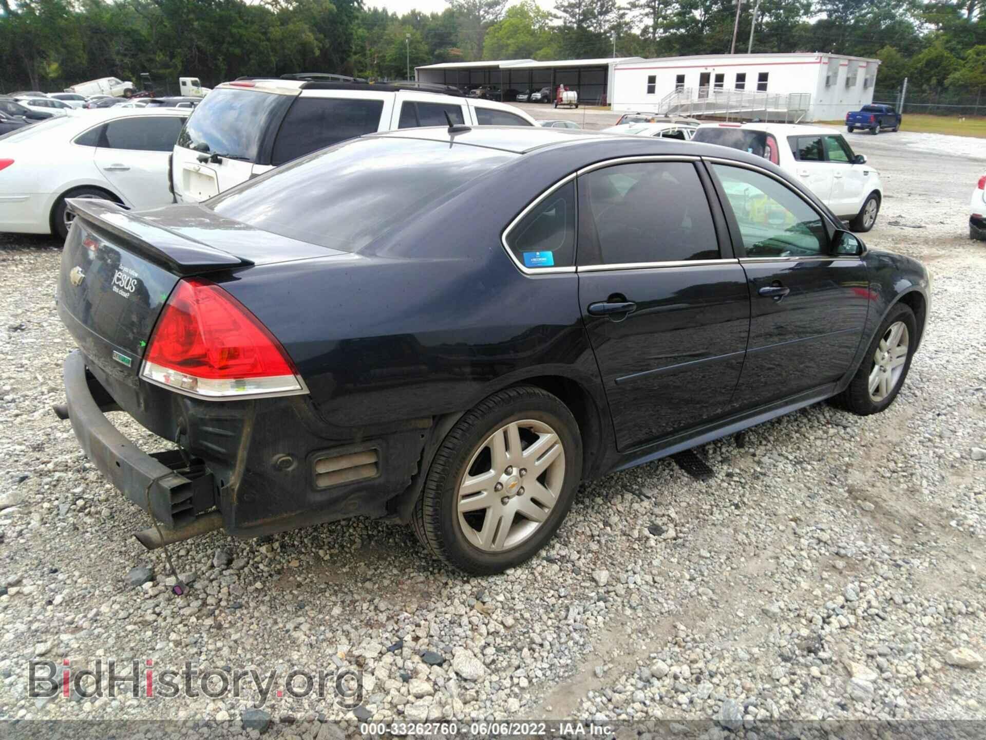 2012 CHEVROLET IMPALA - VIN: 2G1WB5E3XC1173997 - Фото 4