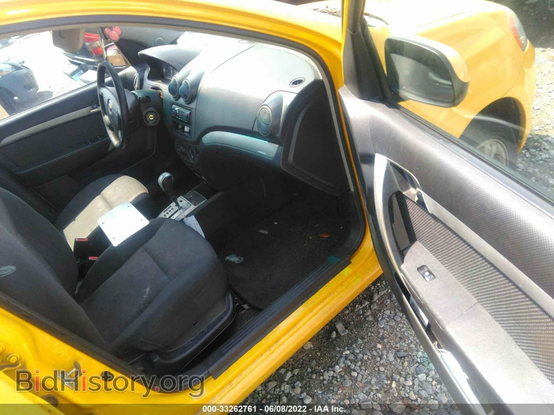 2011 CHEVROLET AVEO - VIN: KL1TD5DE7BB113463 - Фото 5