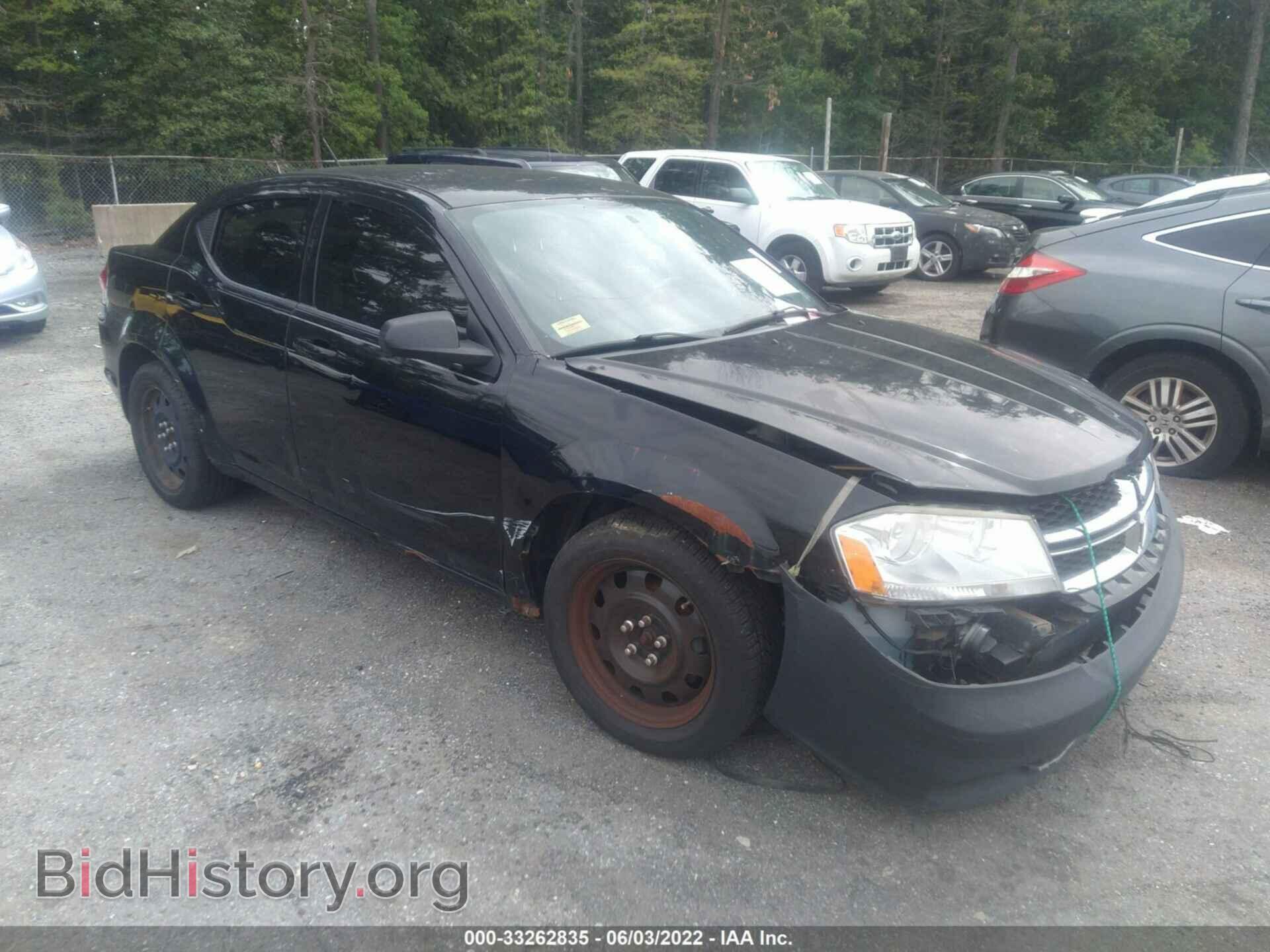 Photo 1C3CDZAB6DN571852 - DODGE AVENGER 2013