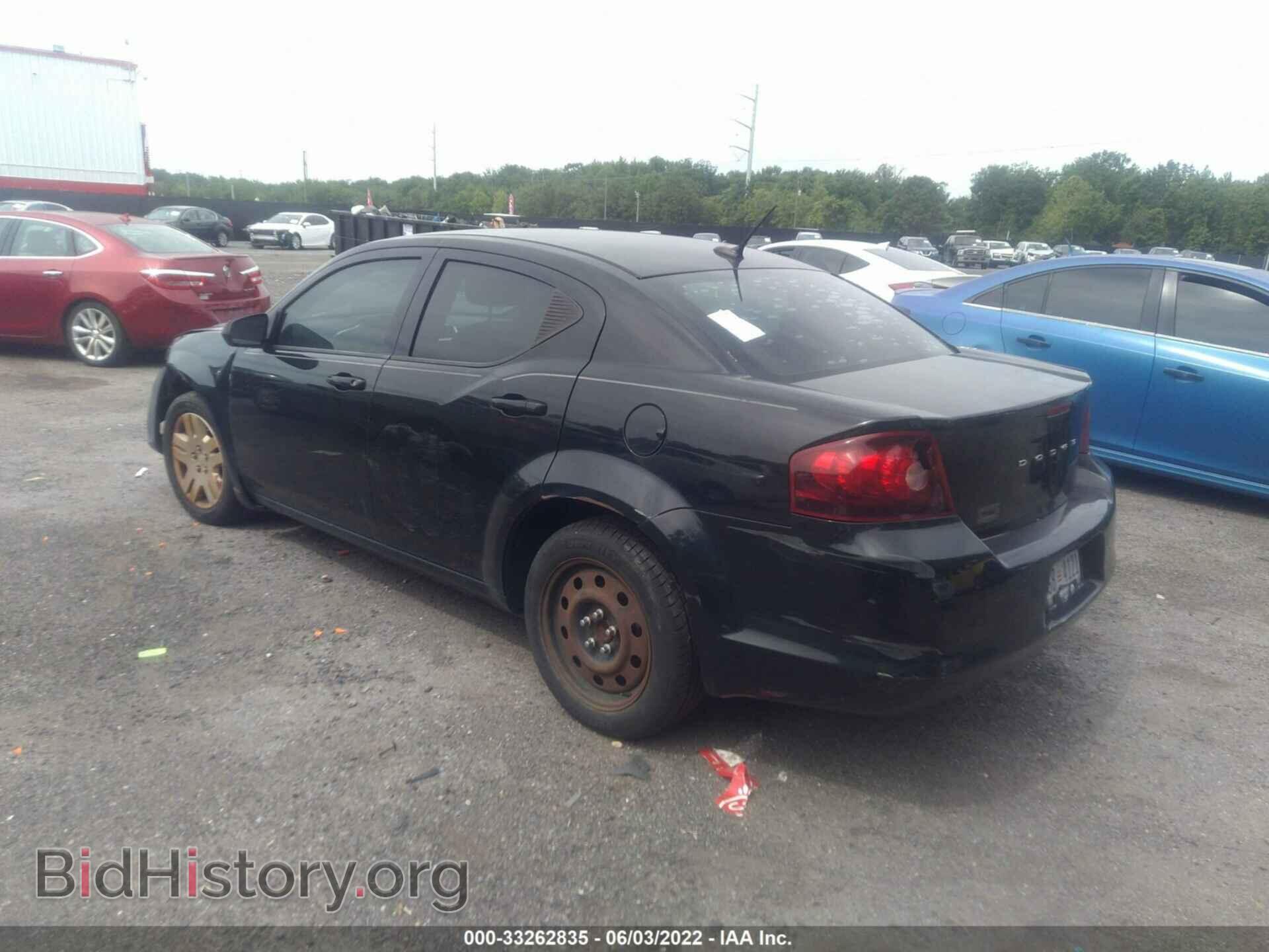 2013 DODGE AVENGER - VIN: 1C3CDZAB6DN571852 - Фото 3
