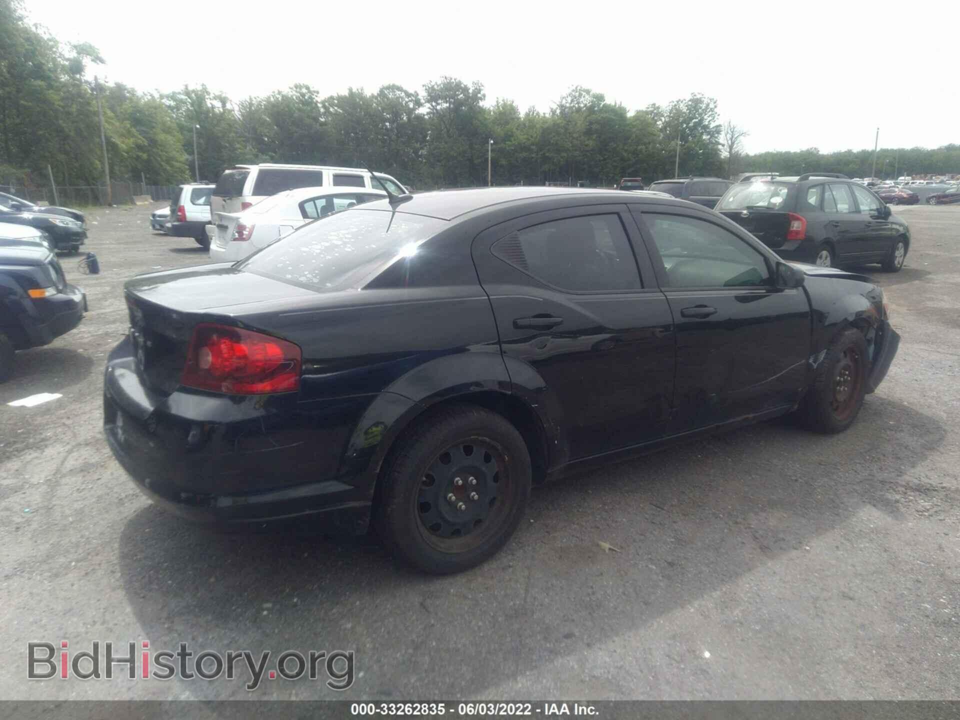 2013 DODGE AVENGER - VIN: 1C3CDZAB6DN571852 - Фото 4