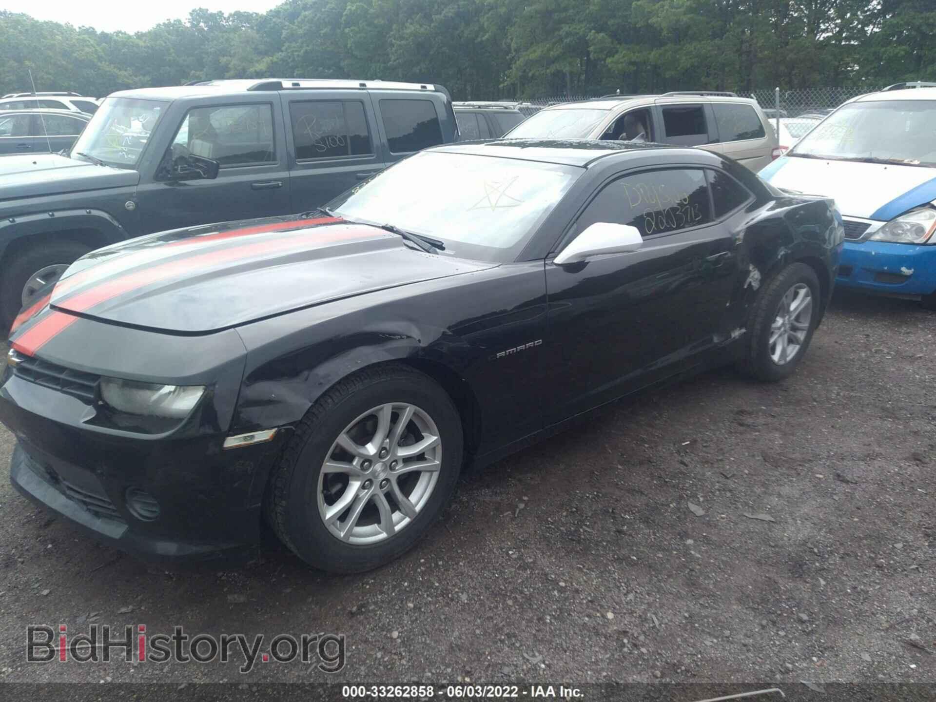 2014 CHEVROLET CAMARO - VIN: 2G1FA1E33E9155681 - Photo 2