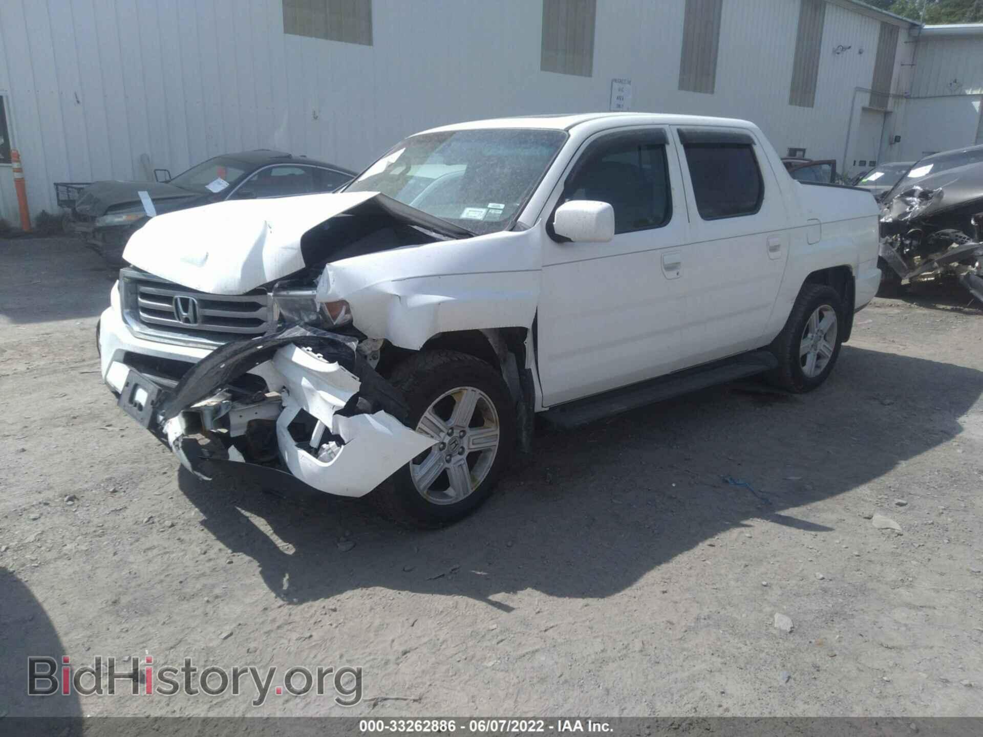 2012 HONDA RIDGELINE - VIN: 5FPYK1F53CB002750 - Фото 2