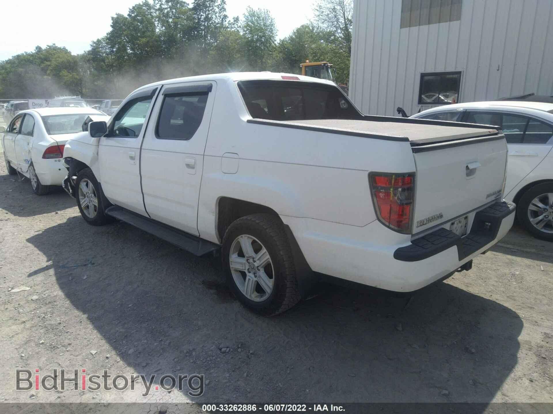 2012 HONDA RIDGELINE - VIN: 5FPYK1F53CB002750 - Фото 3