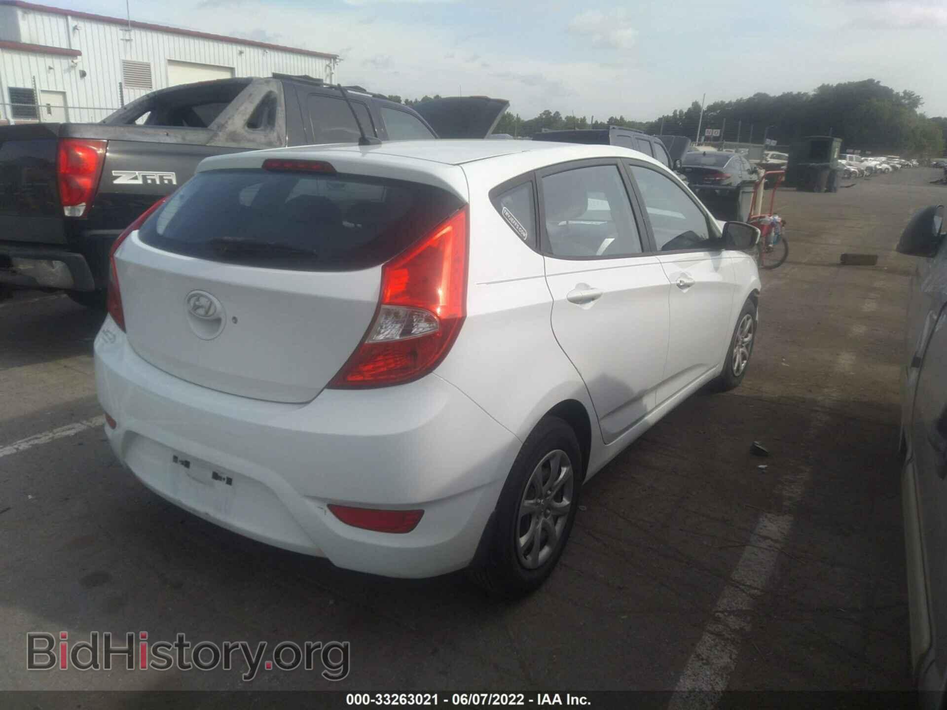 2014 HYUNDAI ACCENT - VIN: KMHCT5AEXEU155727 - Фото 4