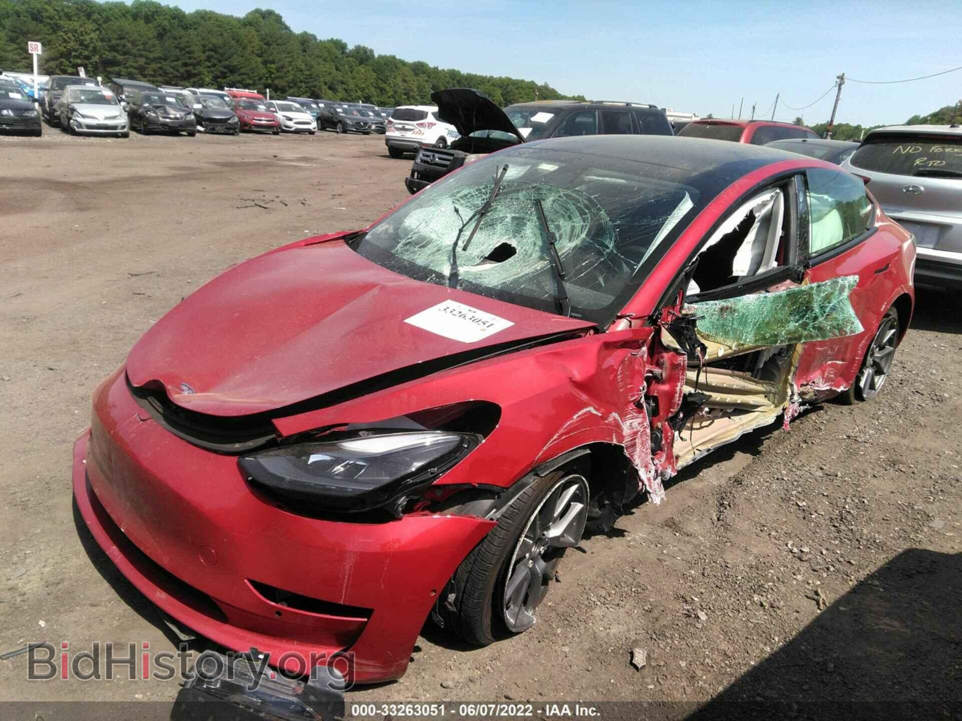 2021 TESLA MODEL 3 - VIN: 5YJ3E1EB0MF941700 - Photo 2