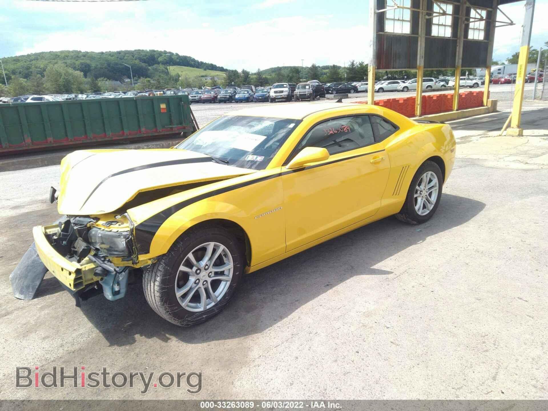 2011 CHEVROLET CAMARO - VIN: 2G1FE1ED5B9110508 - Фото 2
