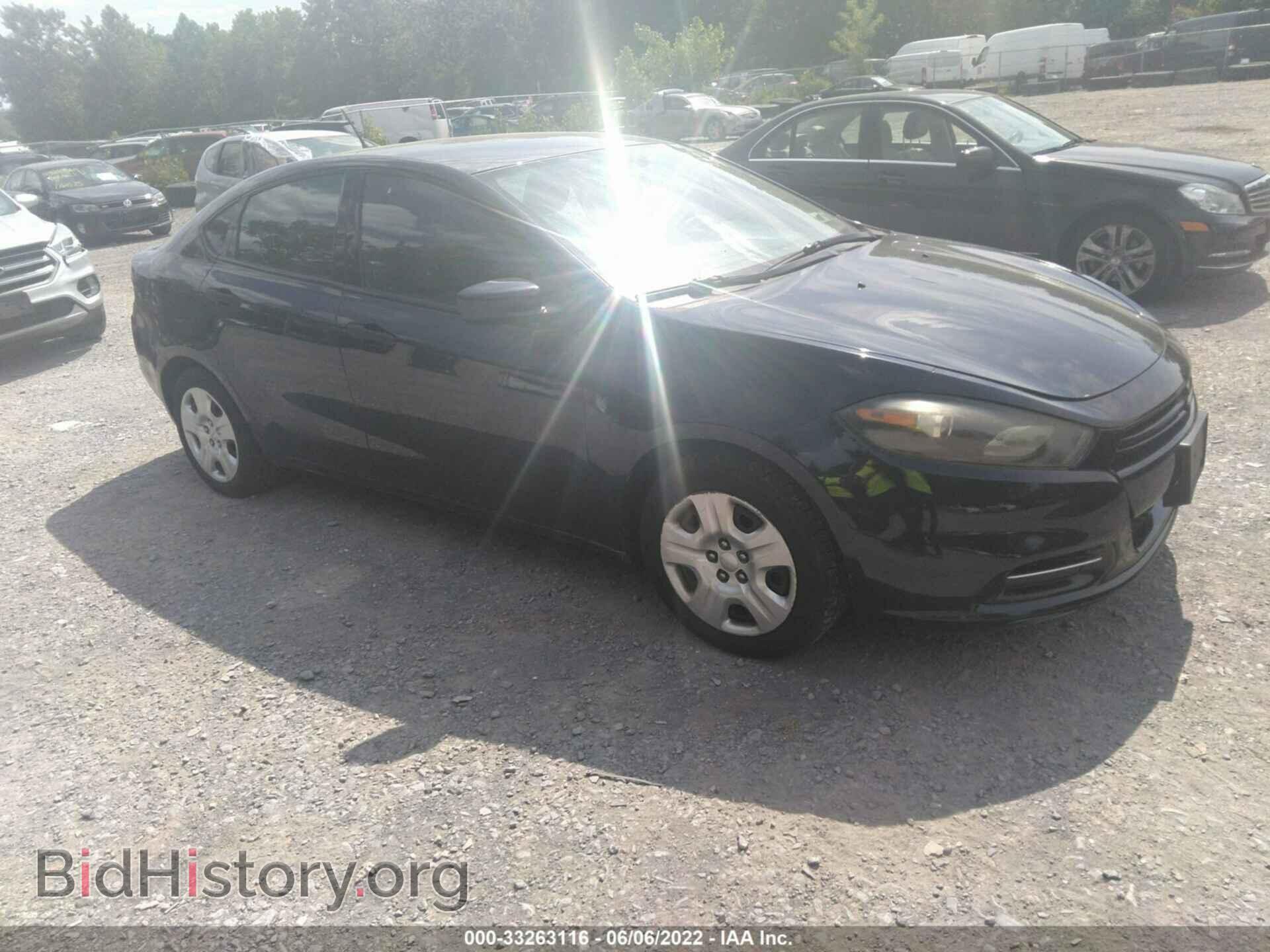 Фотография 1C3CDFAA3DD100527 - DODGE DART 2013
