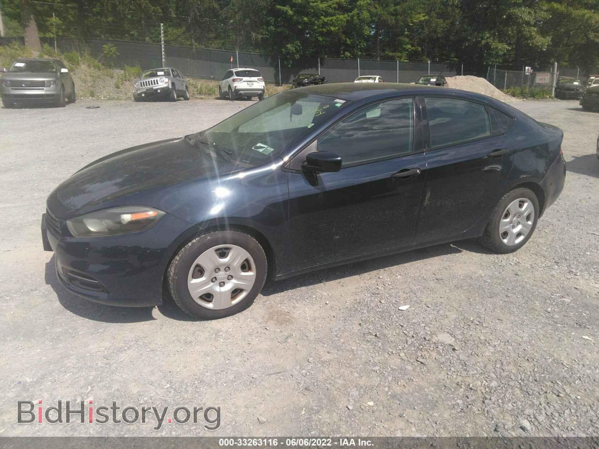 2013 DODGE DART - VIN: 1C3CDFAA3DD100527 - Фото 2