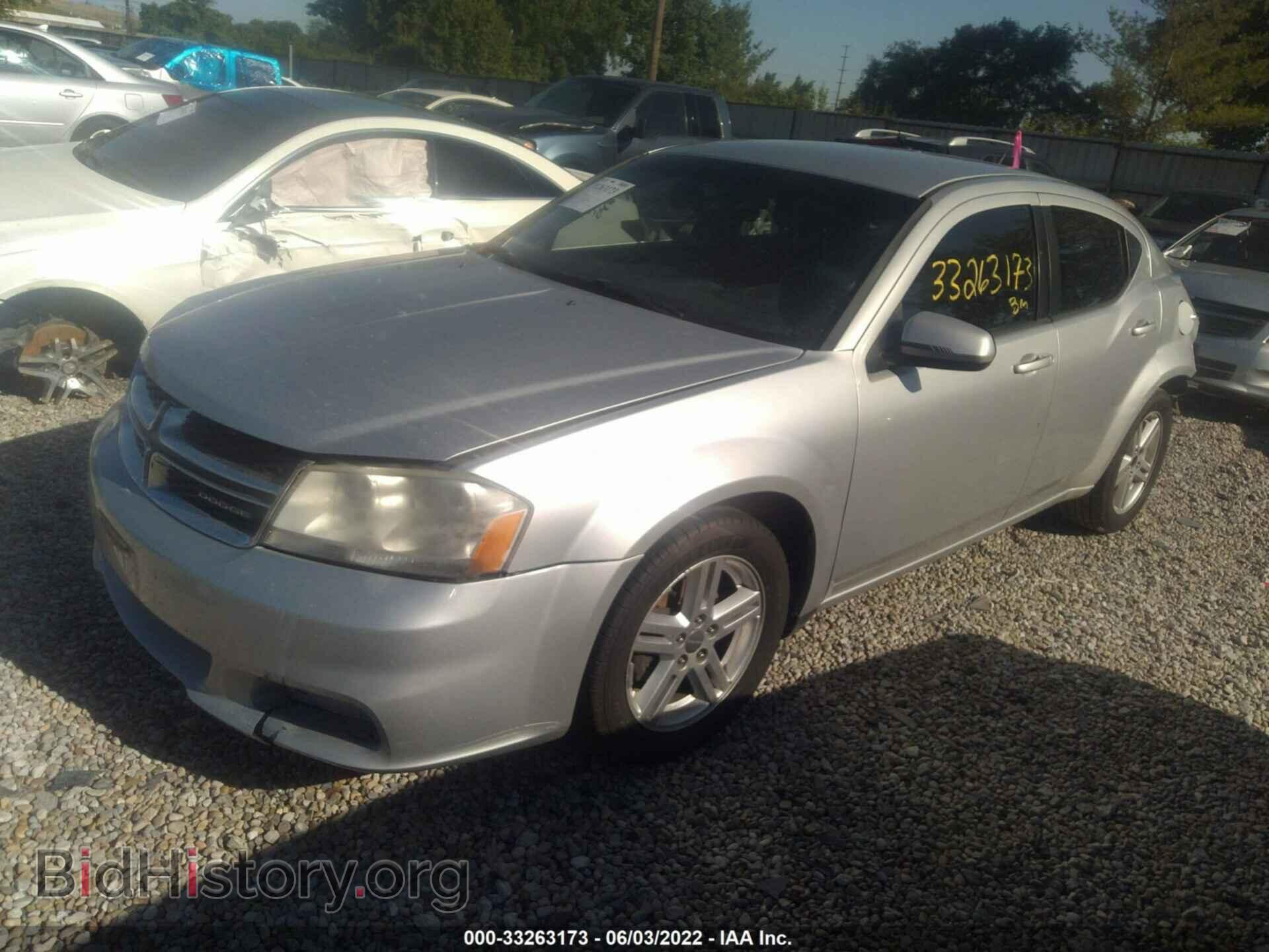 2011 DODGE AVENGER - VIN: 1B3BD1FB1BN536992 - Фото 2