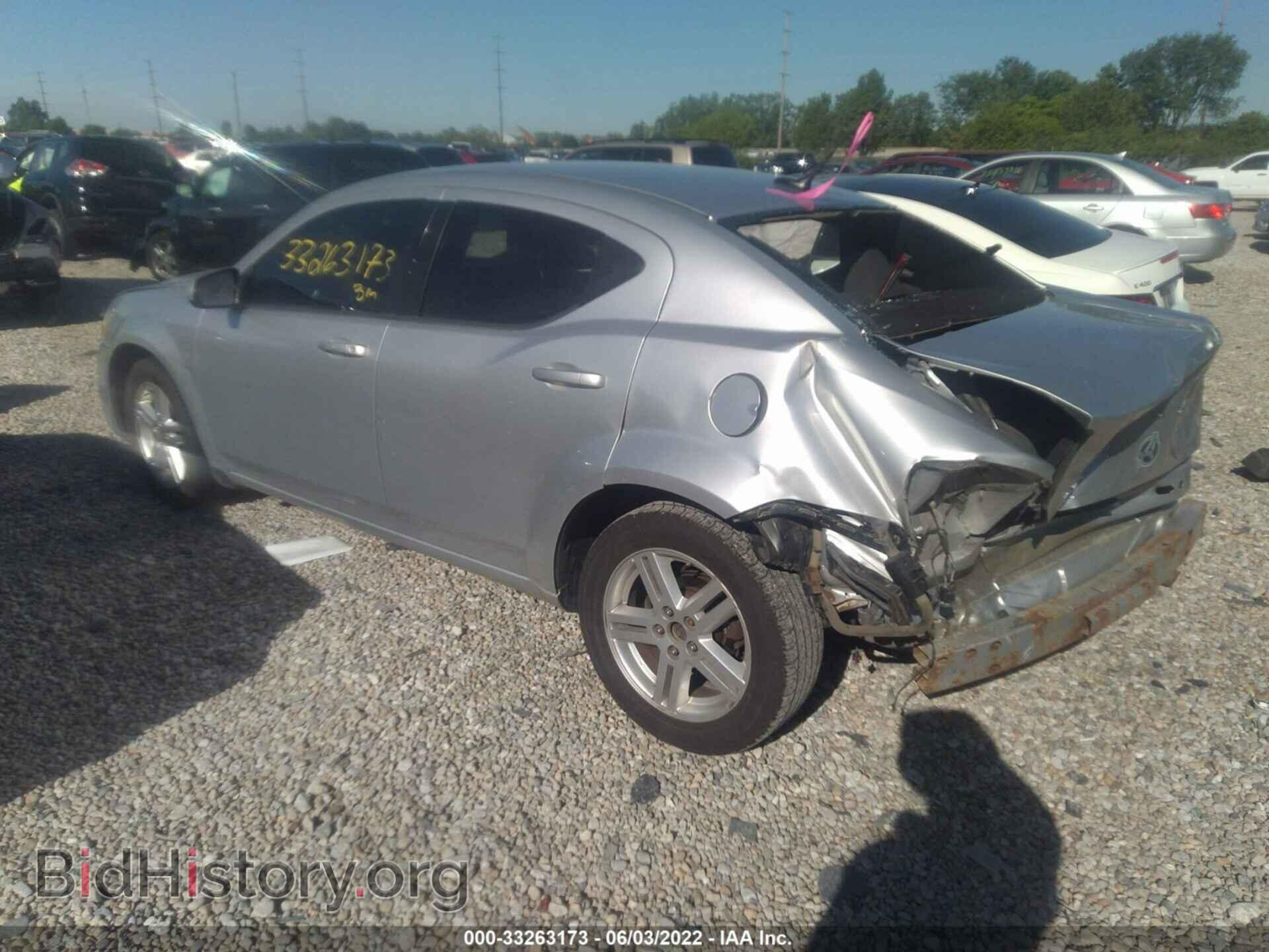 2011 DODGE AVENGER - VIN: 1B3BD1FB1BN536992 - Фото 3