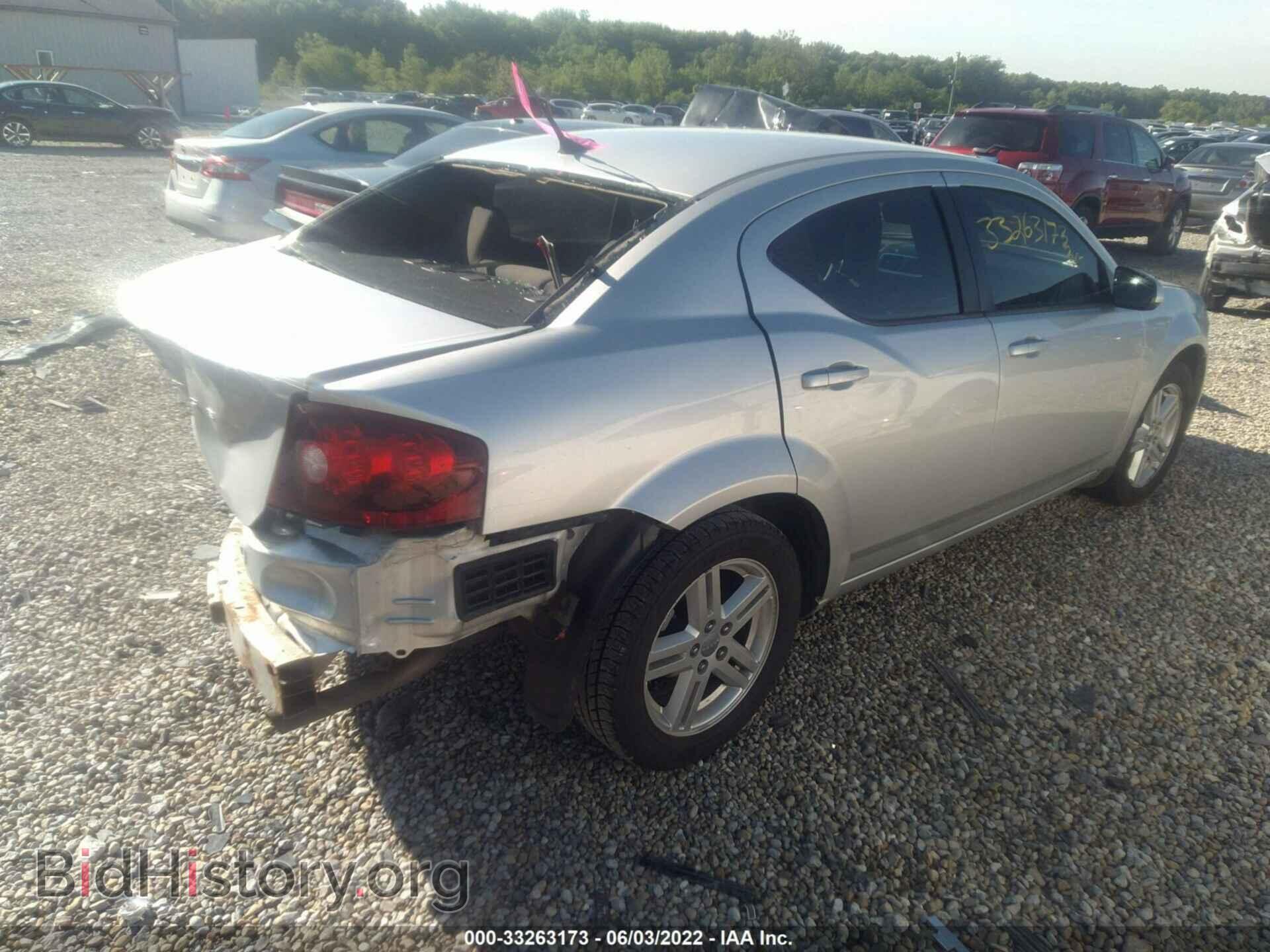 2011 DODGE AVENGER - VIN: 1B3BD1FB1BN536992 - Фото 4