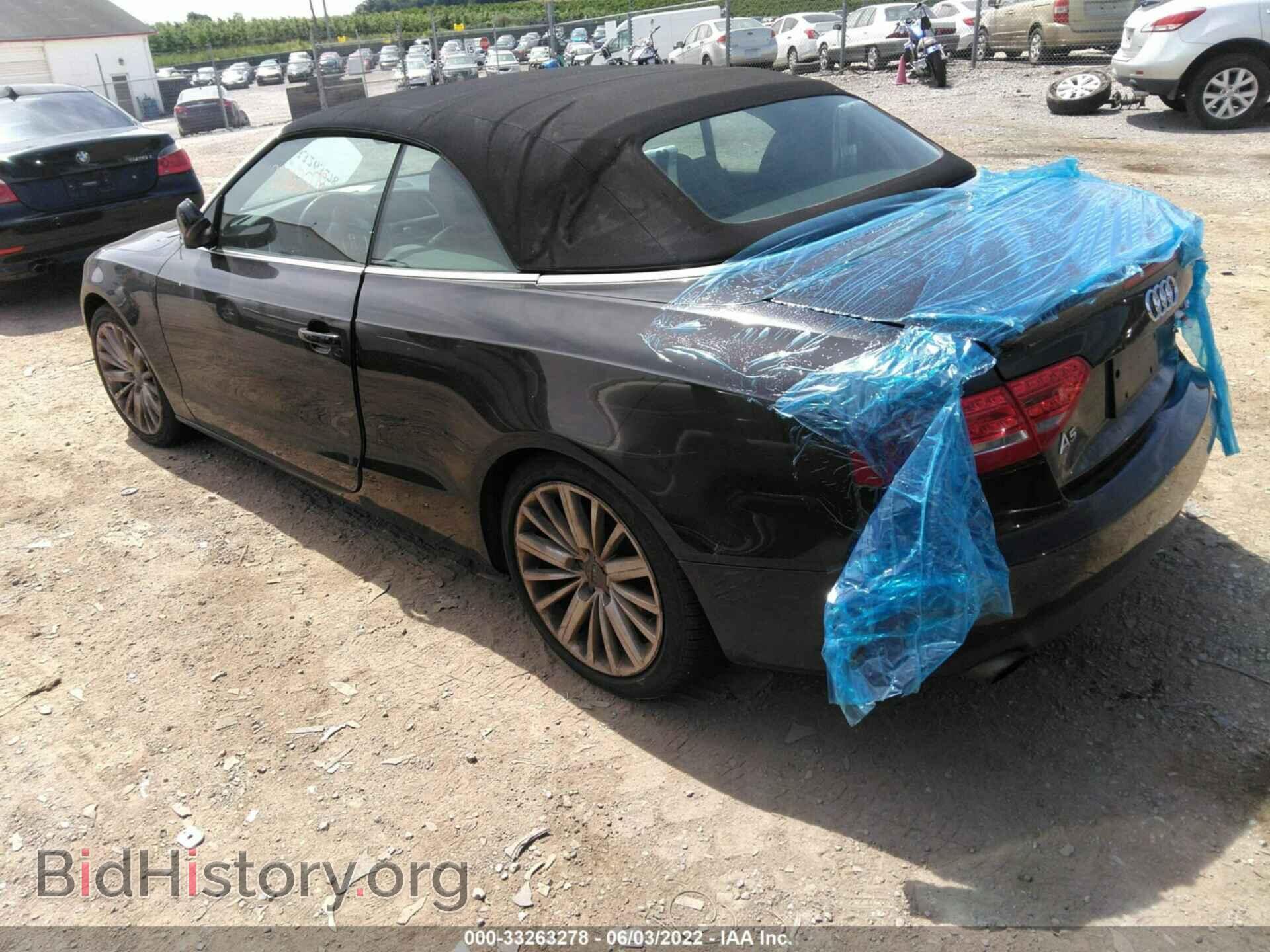 2010 AUDI A5 - VIN: WAULFAFH4AN023331 - Фото 3