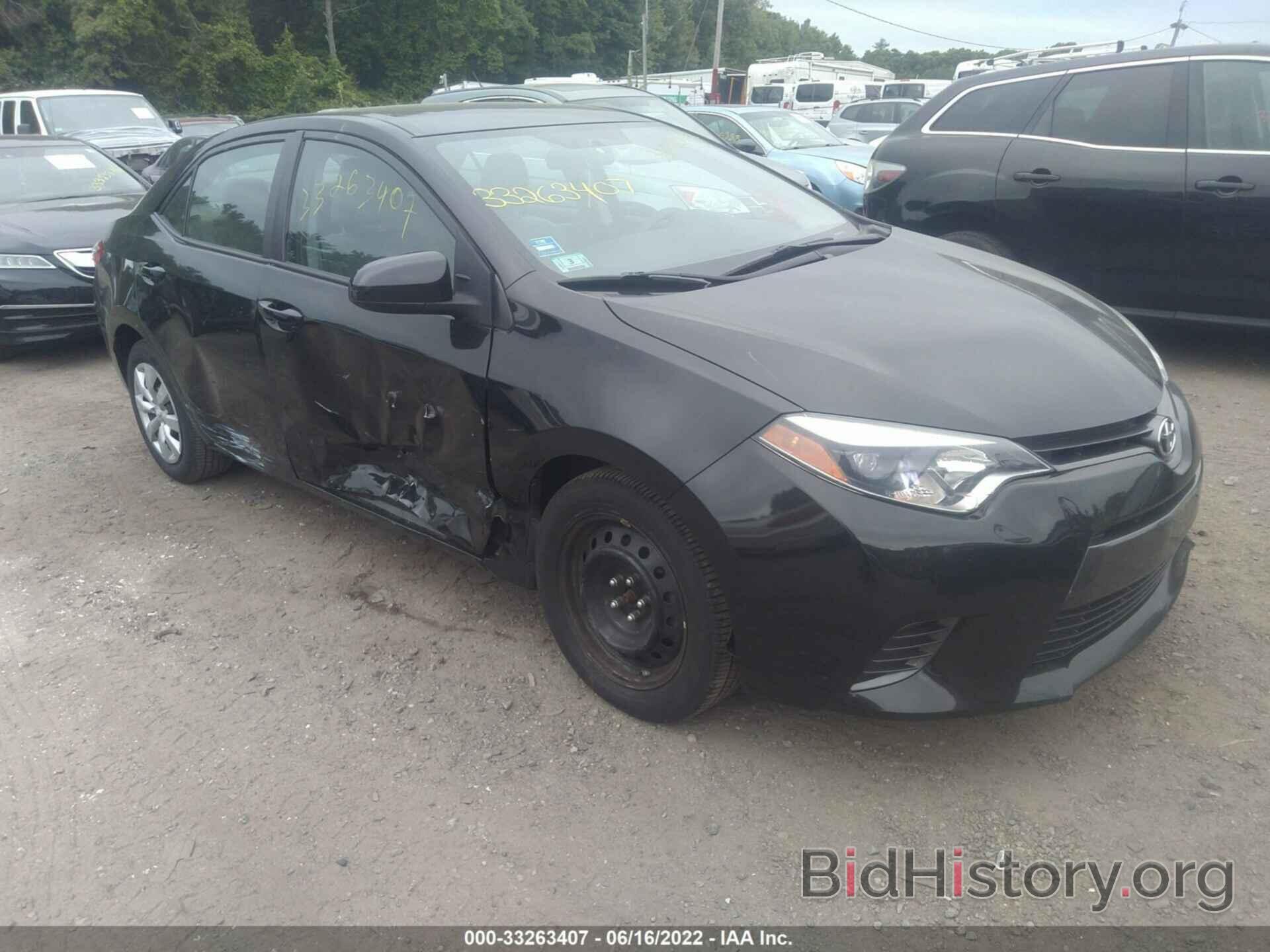 Photo 2T1BURHE8GC539015 - TOYOTA COROLLA 2016