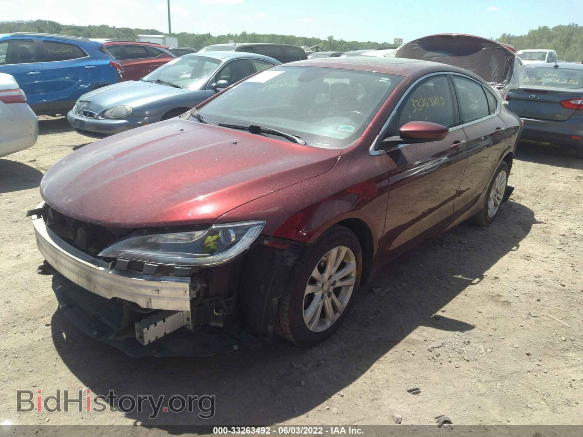 2016 CHRYSLER 200 - VIN: 1C3CCCAB8GN149375 - Фото 2