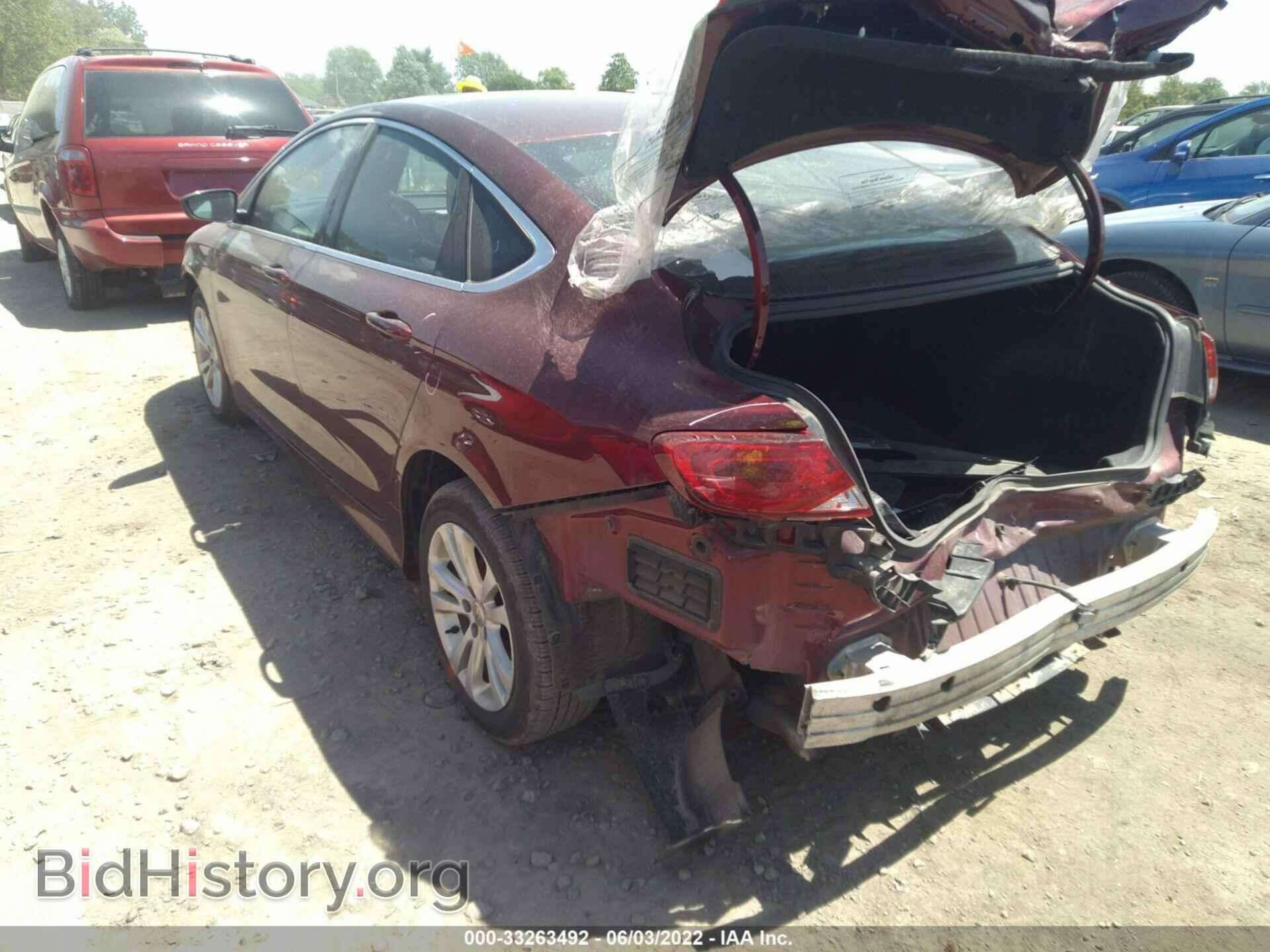 2016 CHRYSLER 200 - VIN: 1C3CCCAB8GN149375 - Фото 3