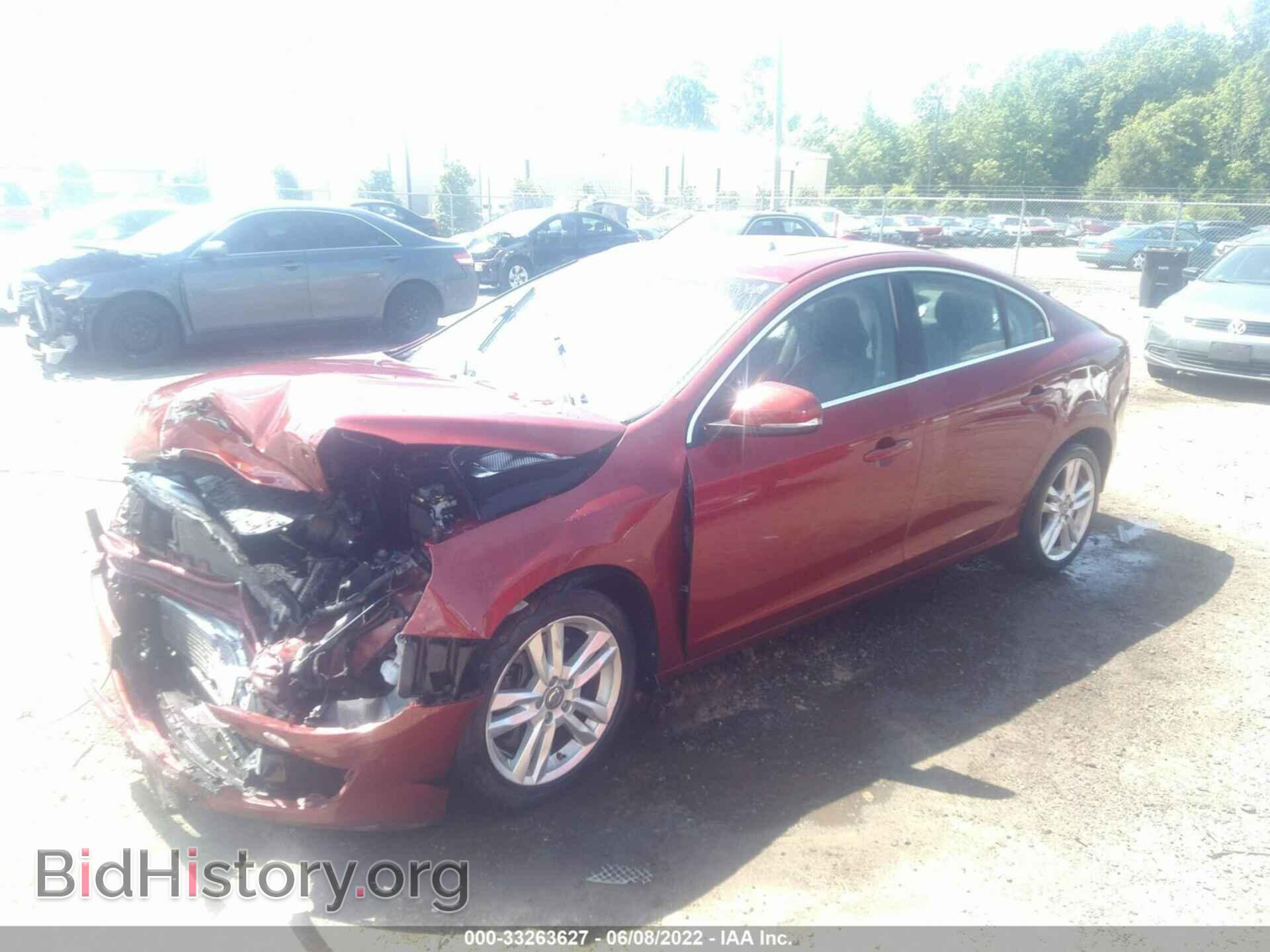 2013 VOLVO S60 - VIN: YV1612FS9D1220789 - Фото 2