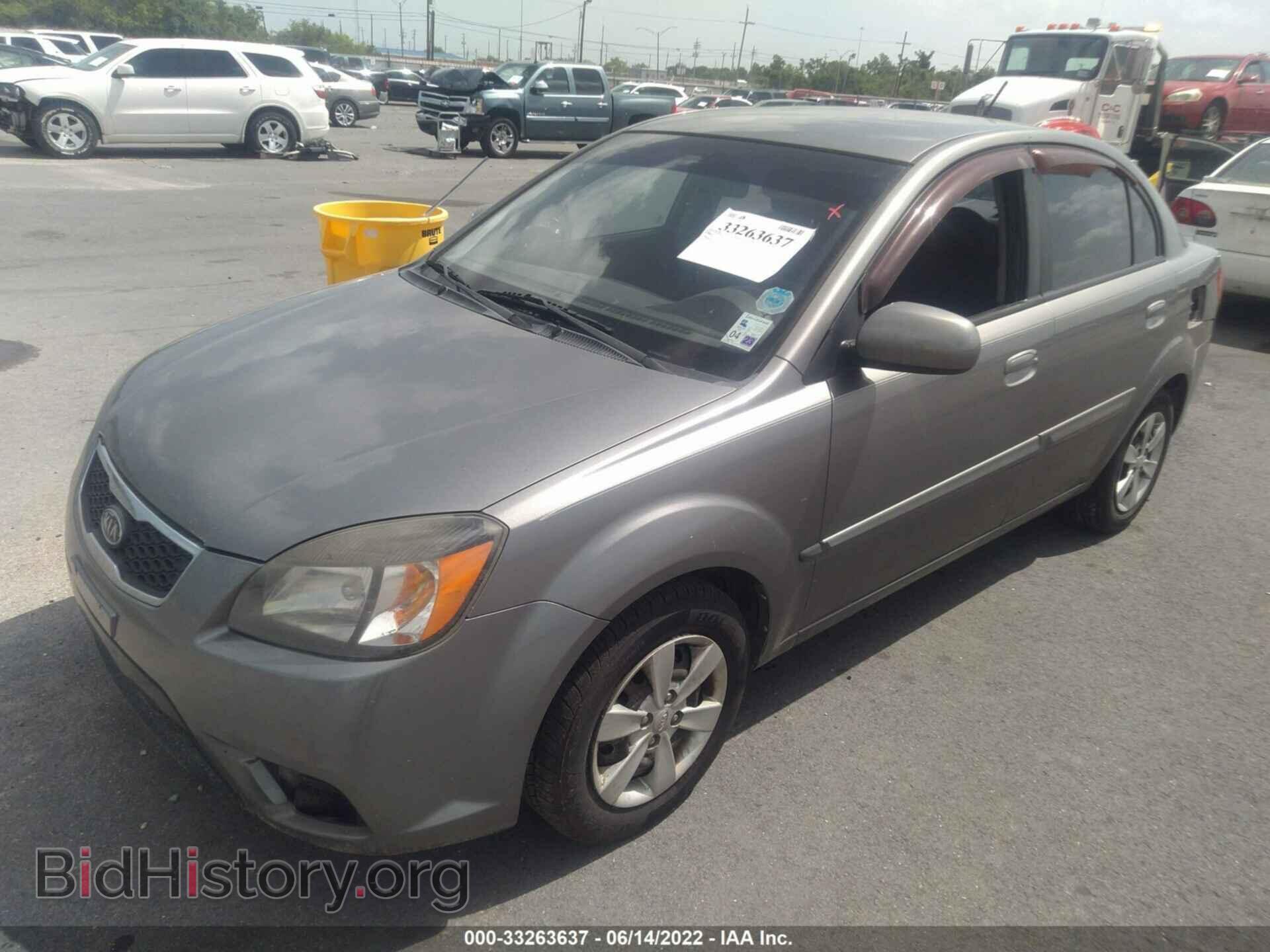 2010 KIA RIO - VIN: KNADH4A33A6629449 - Фото 2
