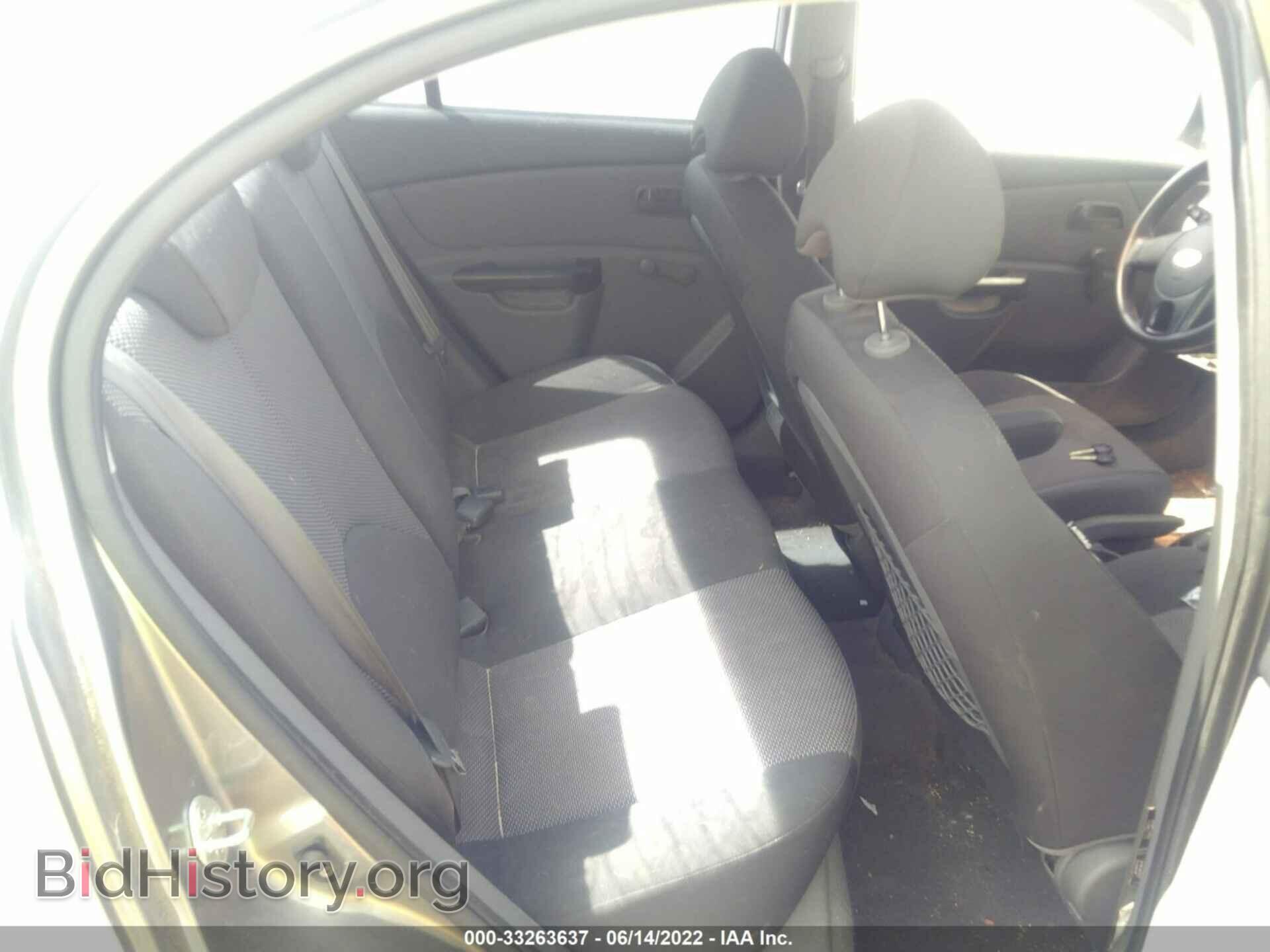 2010 KIA RIO - VIN: KNADH4A33A6629449 - Фото 8