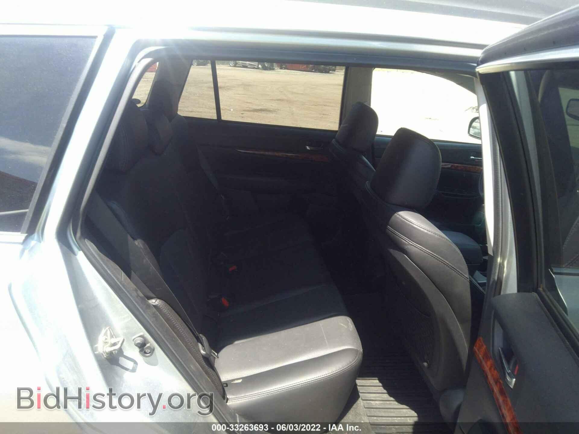 2012 SUBARU OUTBACK - VIN: 4S4BRBKC1C3249360 - Фото 8