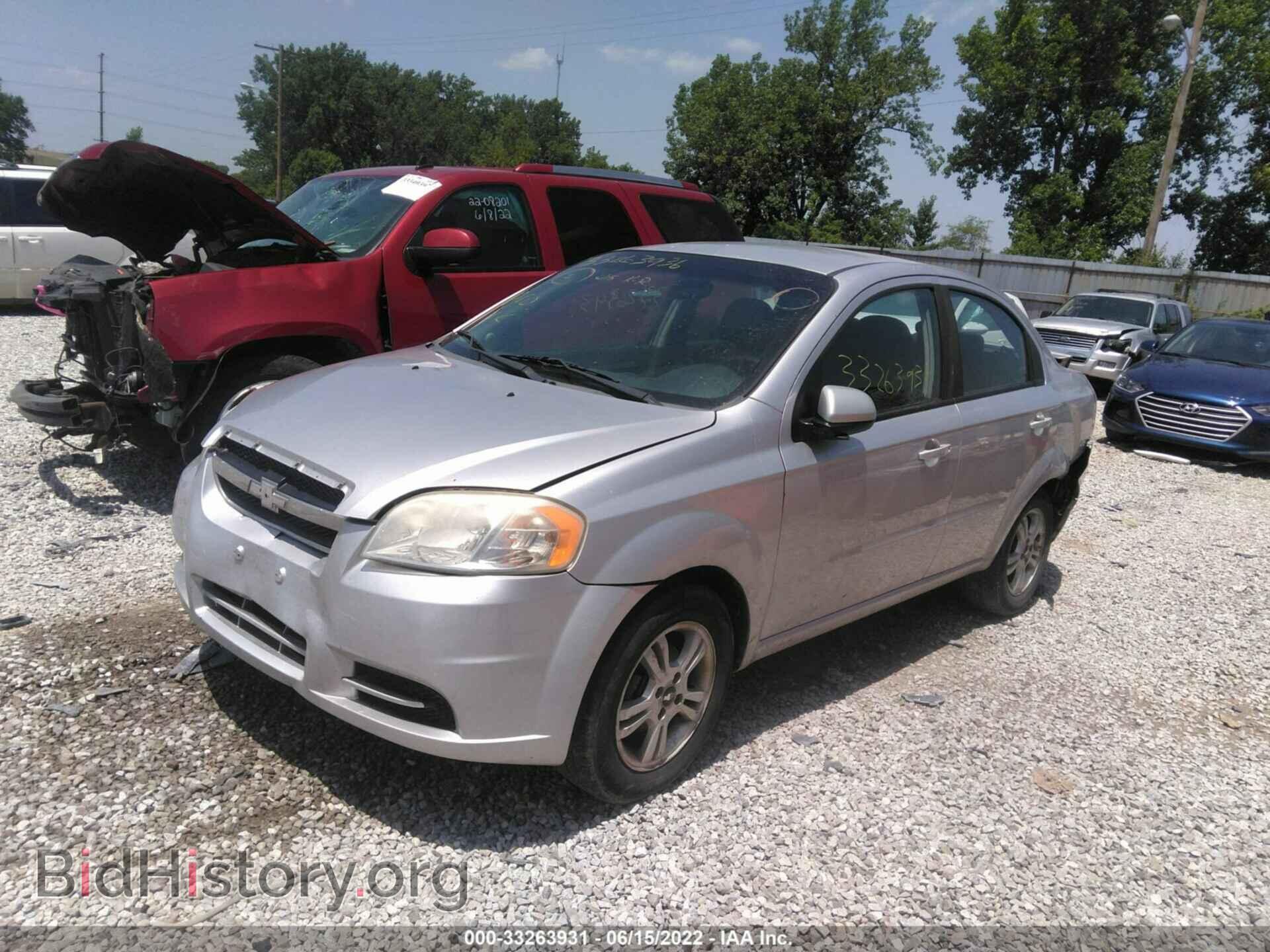 2011 CHEVROLET AVEO - VIN: KL1TD5DE2BB242792 - Фото 2
