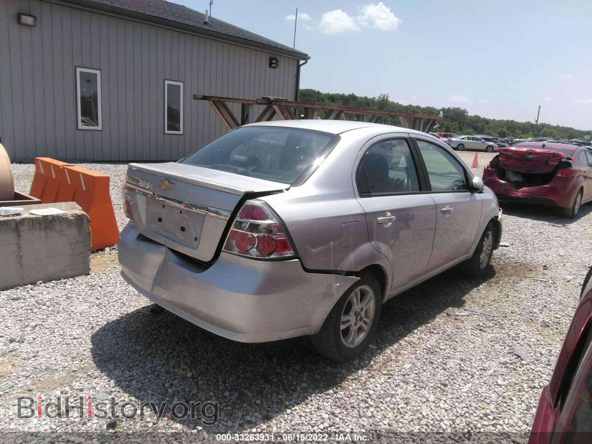 2011 CHEVROLET AVEO - VIN: KL1TD5DE2BB242792 - Фото 4