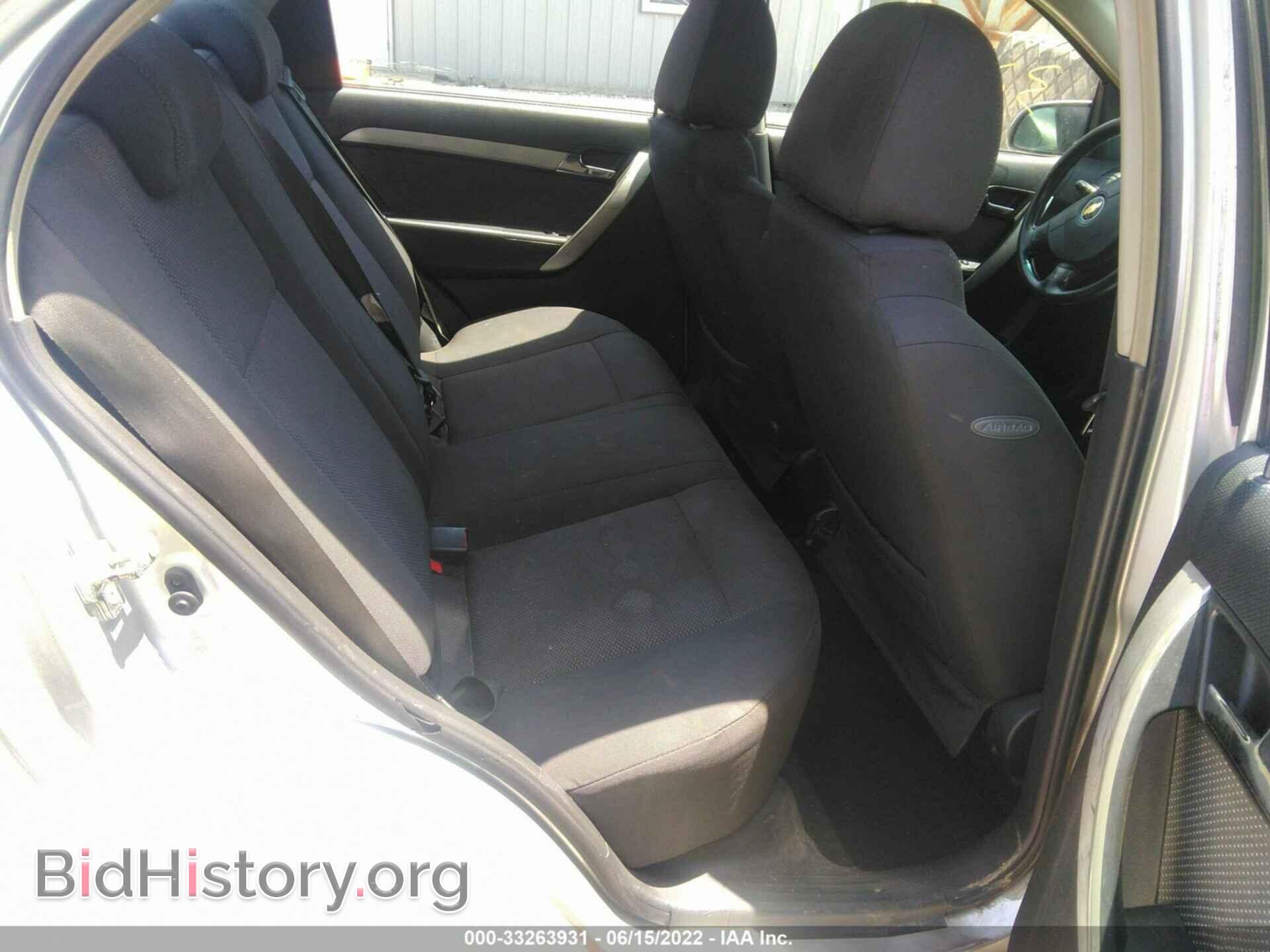 2011 CHEVROLET AVEO - VIN: KL1TD5DE2BB242792 - Фото 8