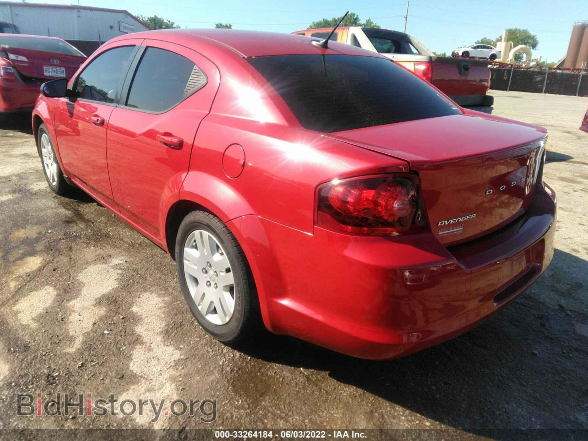 2012 DODGE AVENGER - VIN: 1C3CDZAB2CN311155 - Photo 3