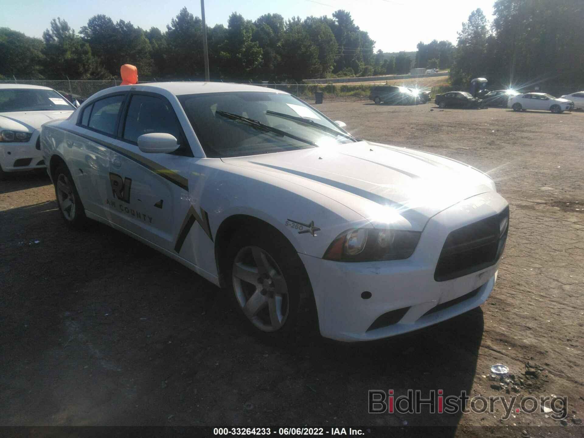 Photo 2C3CDXAT5DH547841 - DODGE CHARGER 2013