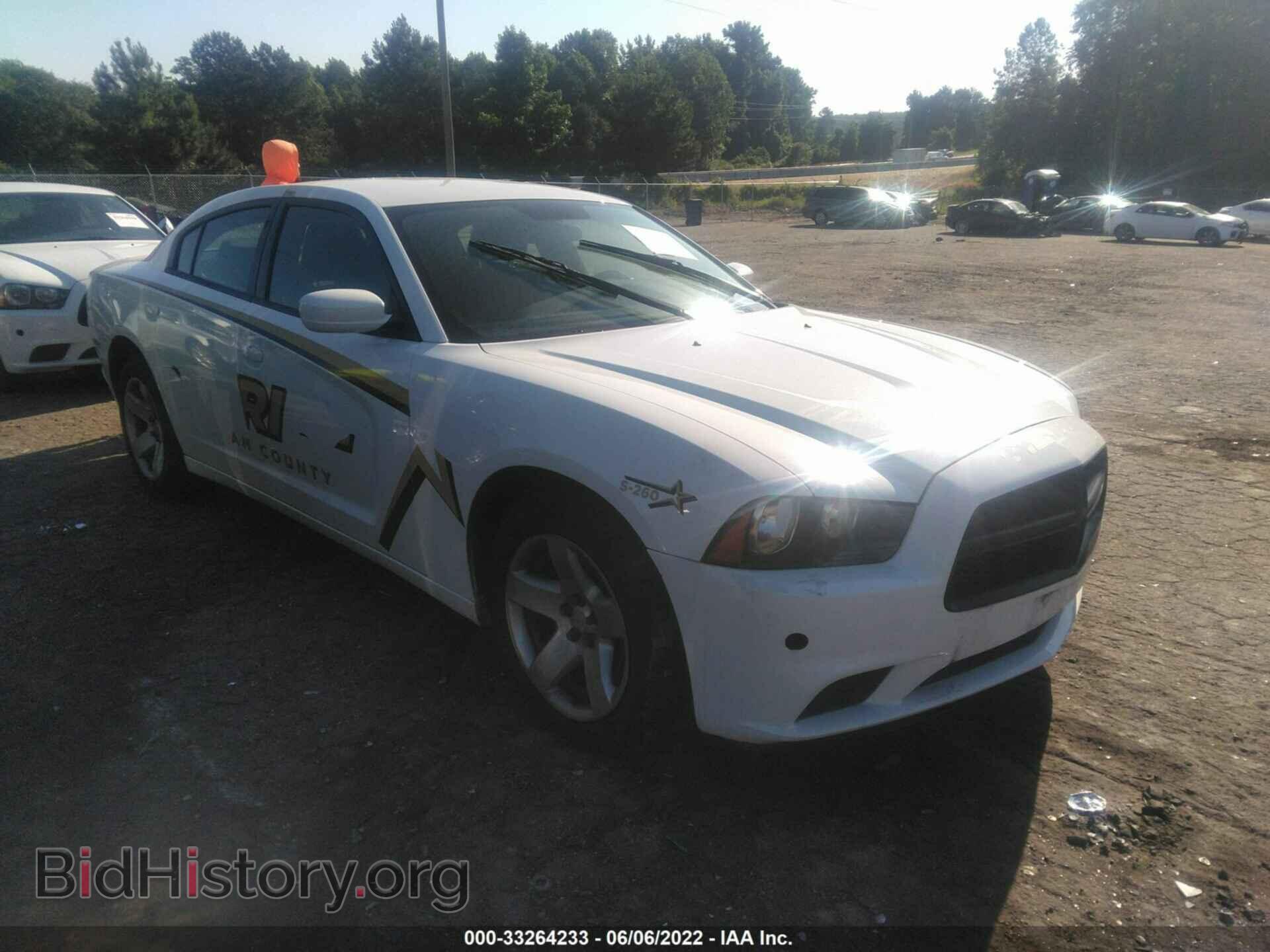 Photo 2C3CDXAT5DH547841 - DODGE CHARGER 2013
