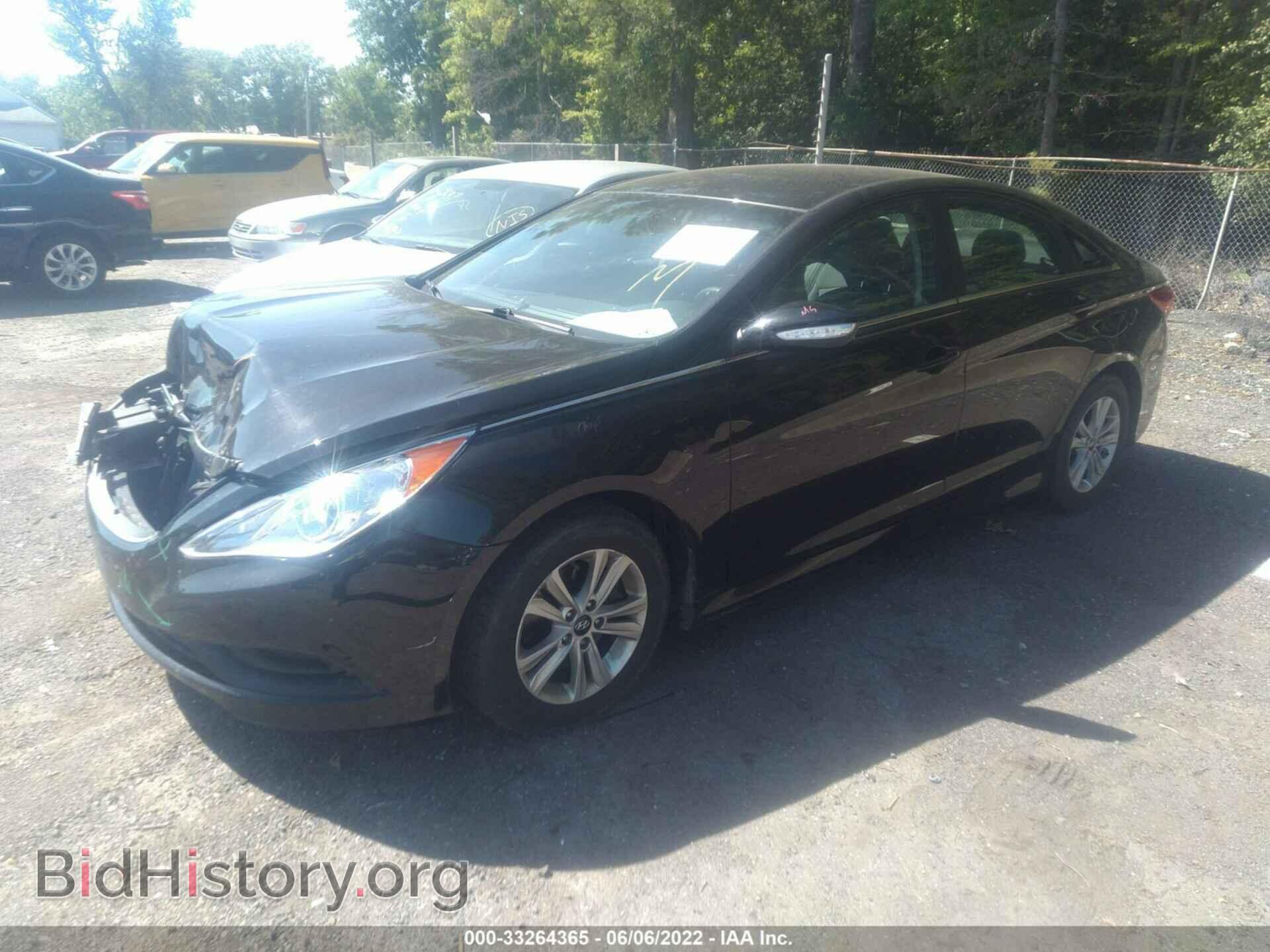 2014 HYUNDAI SONATA - VIN: 5NPEB4AC8EH869732 - Фото 2
